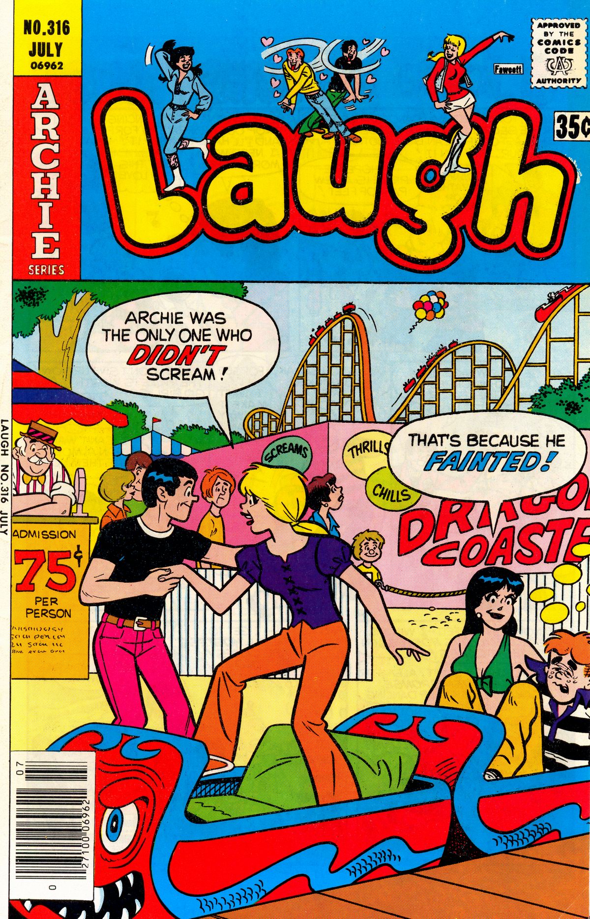 Read online Laugh (Comics) comic -  Issue #316 - 1