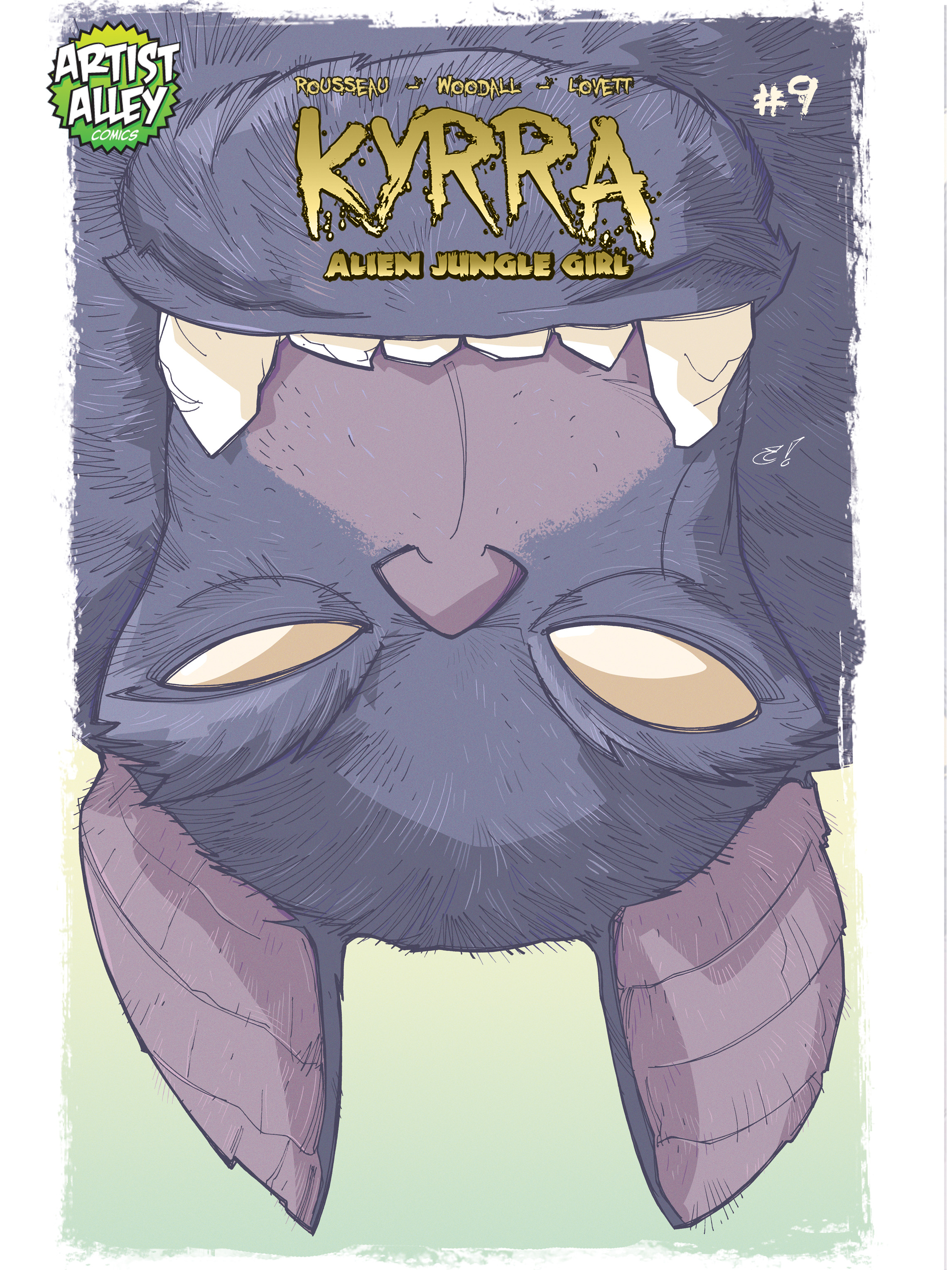 Read online Kyrra: Alien Jungle Girl comic -  Issue #9 - 1