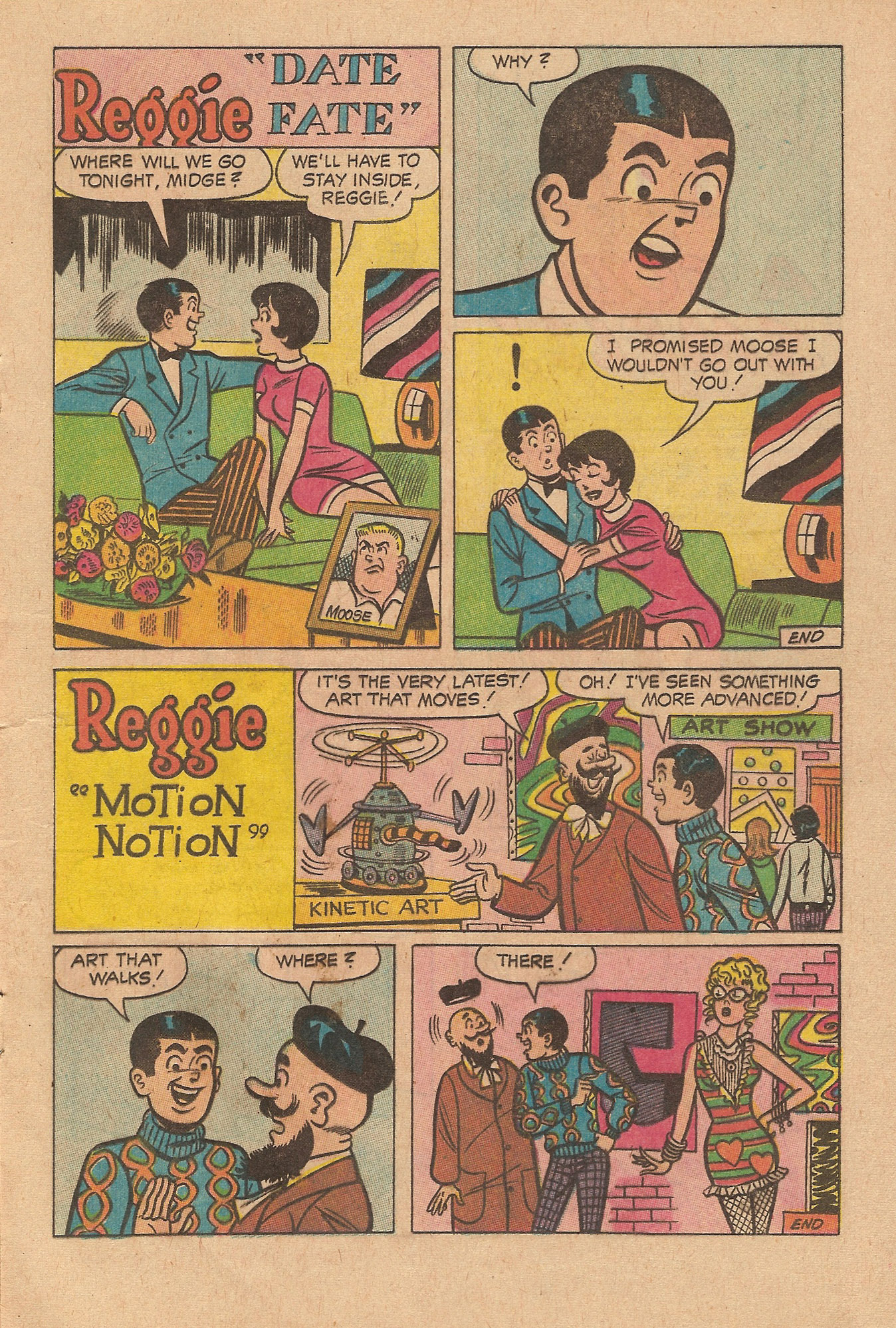 Read online Reggie's Wise Guy Jokes comic -  Issue #4 - 17