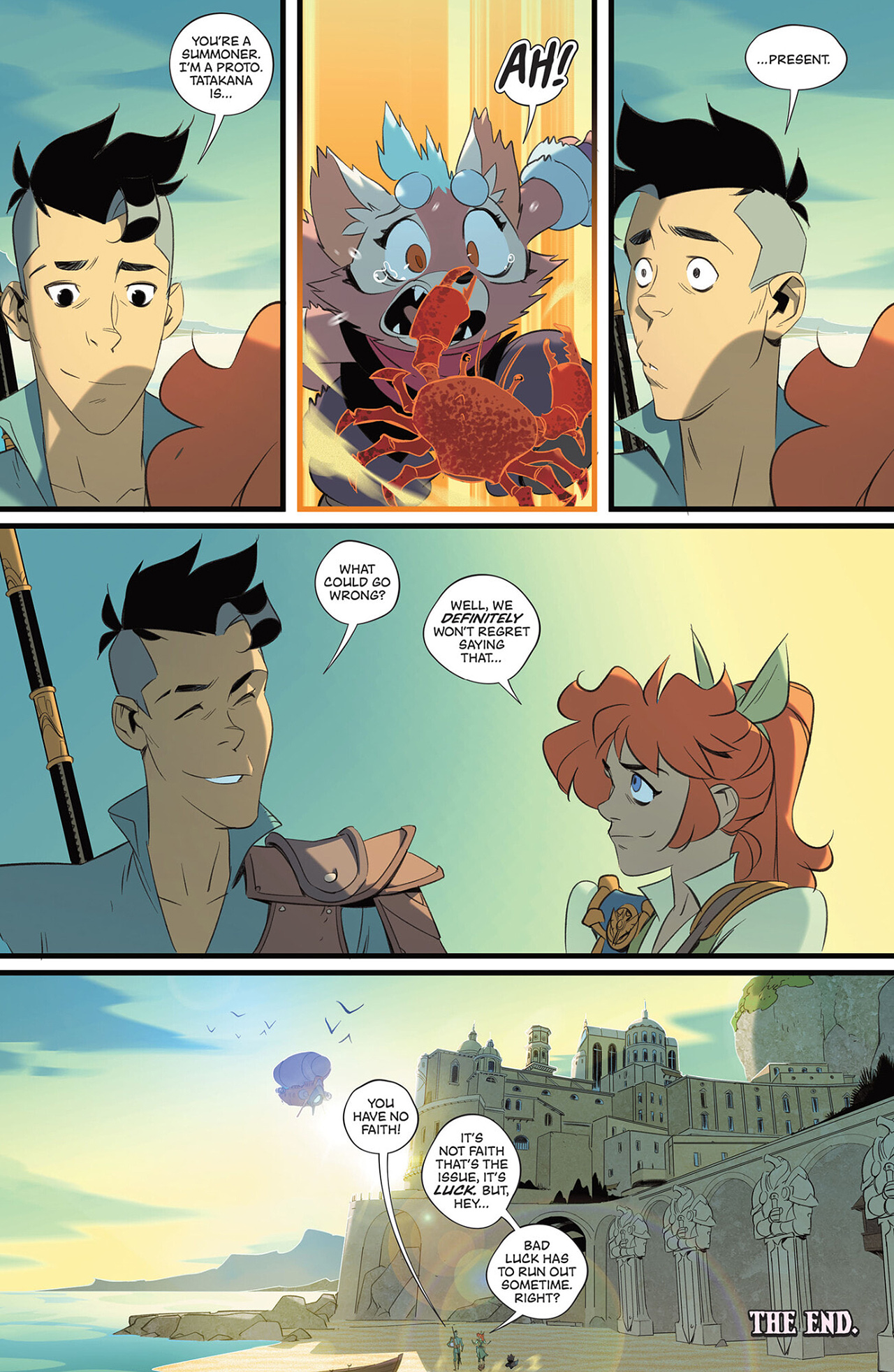 Read online Summoners War: Awakening comic -  Issue #6 - 21