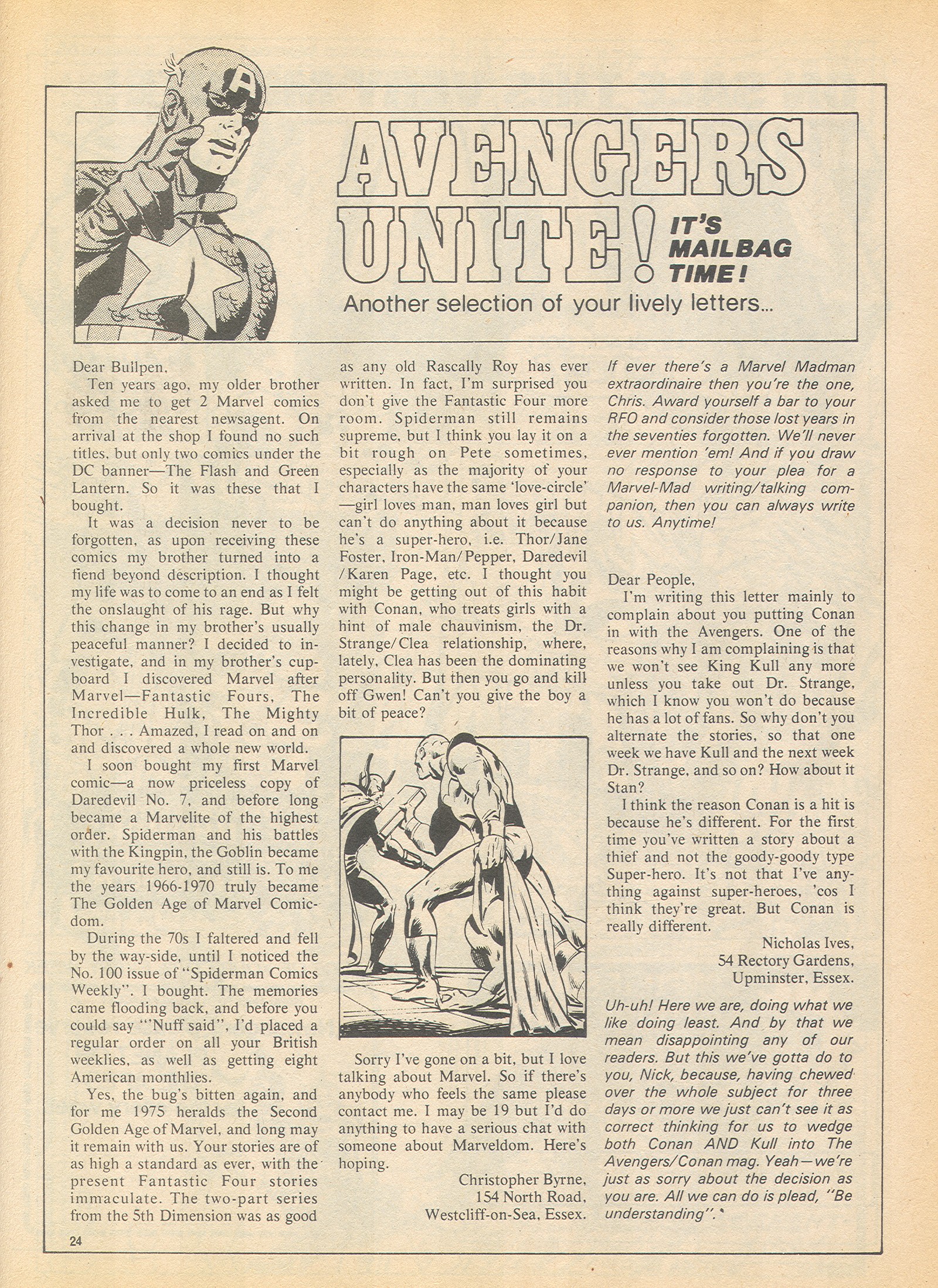 Read online The Avengers (1973) comic -  Issue #112 - 24