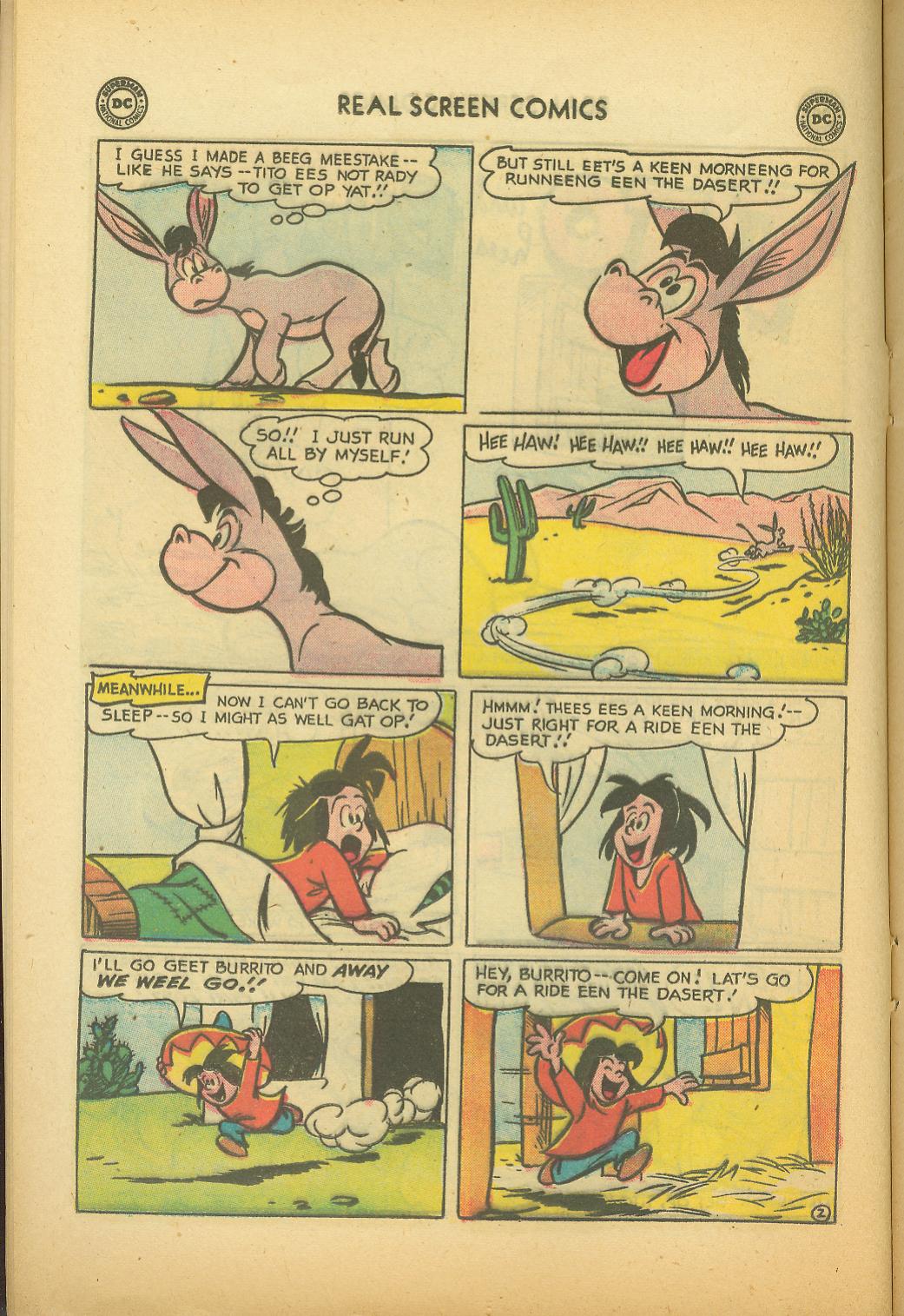 Read online Real Screen Comics comic -  Issue #112 - 12