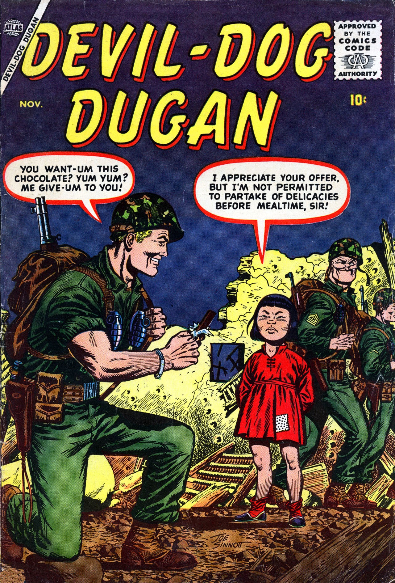 Read online Devil Dog Dugan comic -  Issue #3 - 1