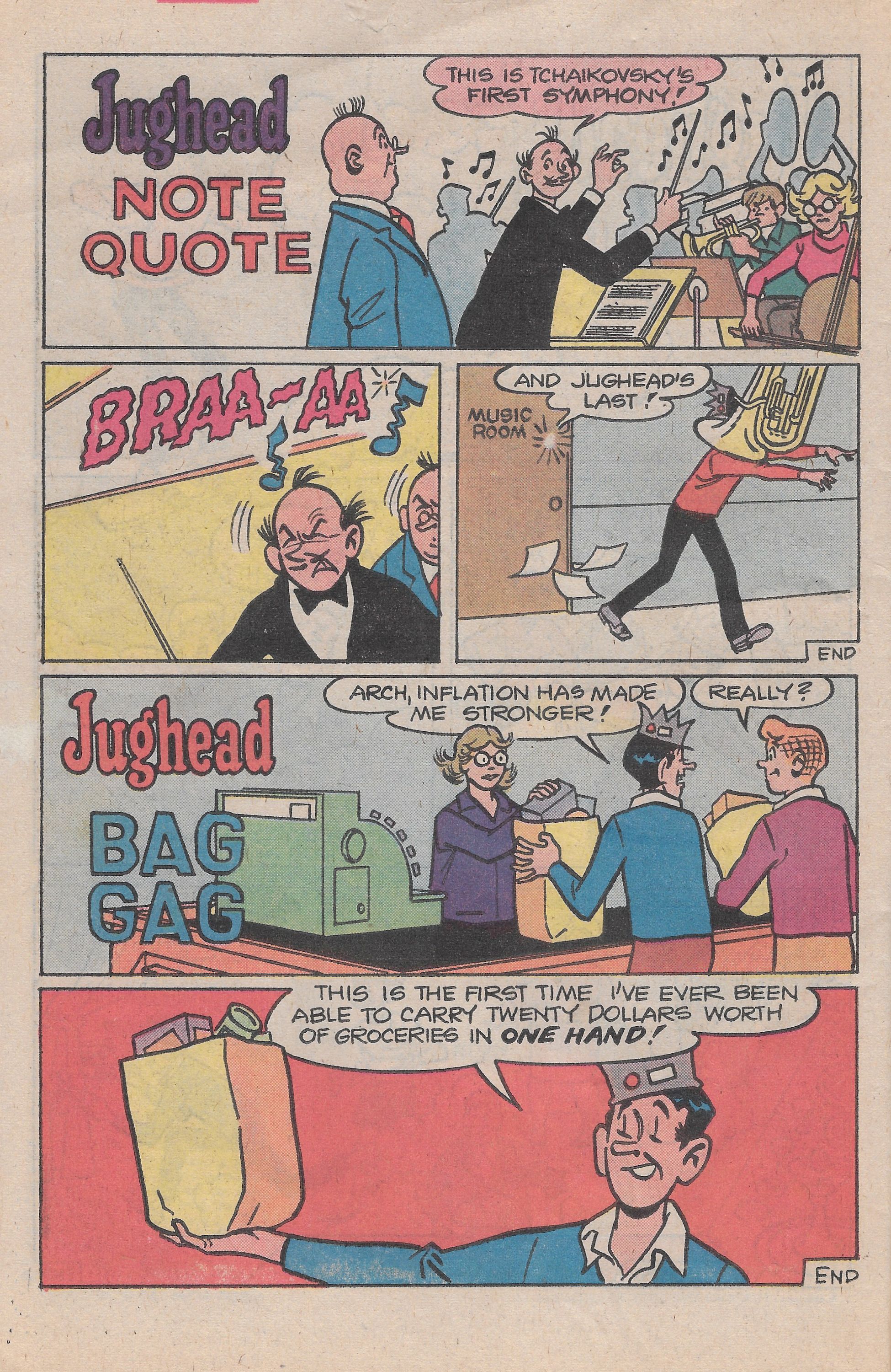 Read online Jughead's Jokes comic -  Issue #66 - 30