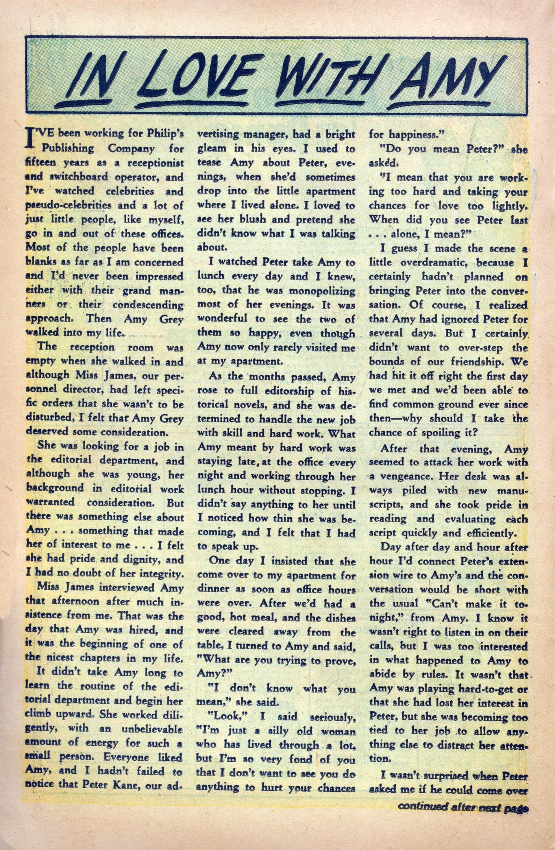 Read online Girl Confessions comic -  Issue #31 - 18