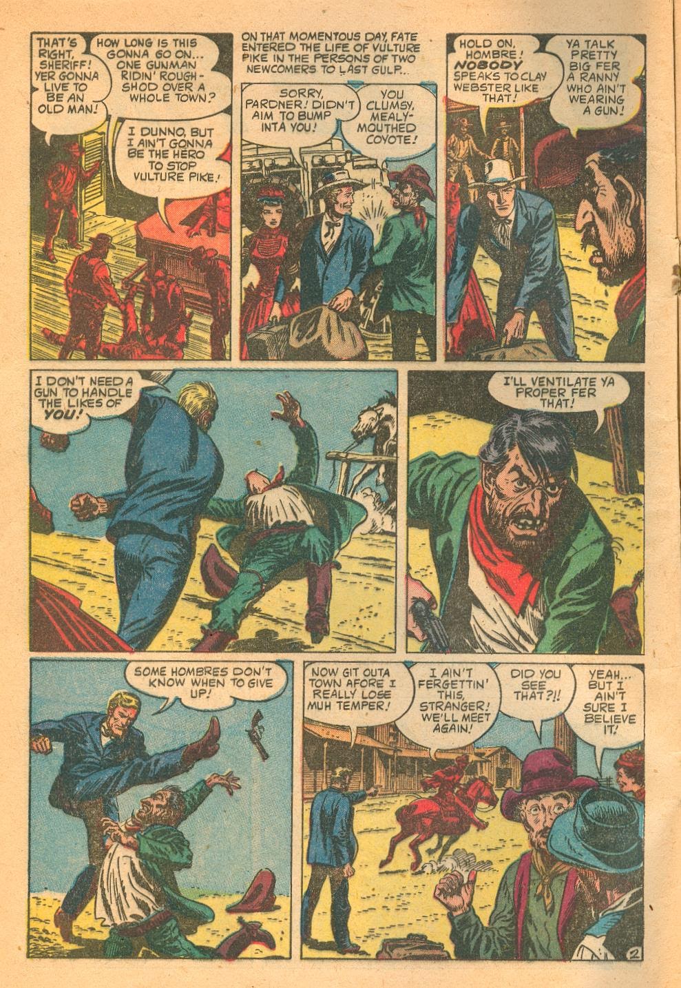 Read online Outlaw Fighters comic -  Issue #5 - 4