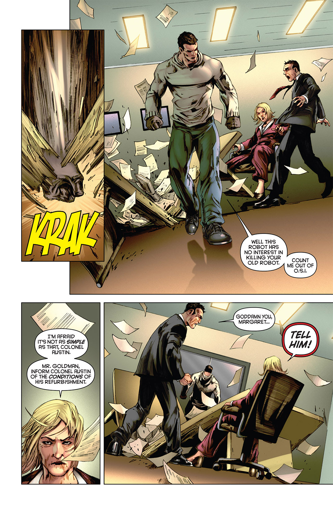 Read online Bionic Man comic -  Issue #7 - 23