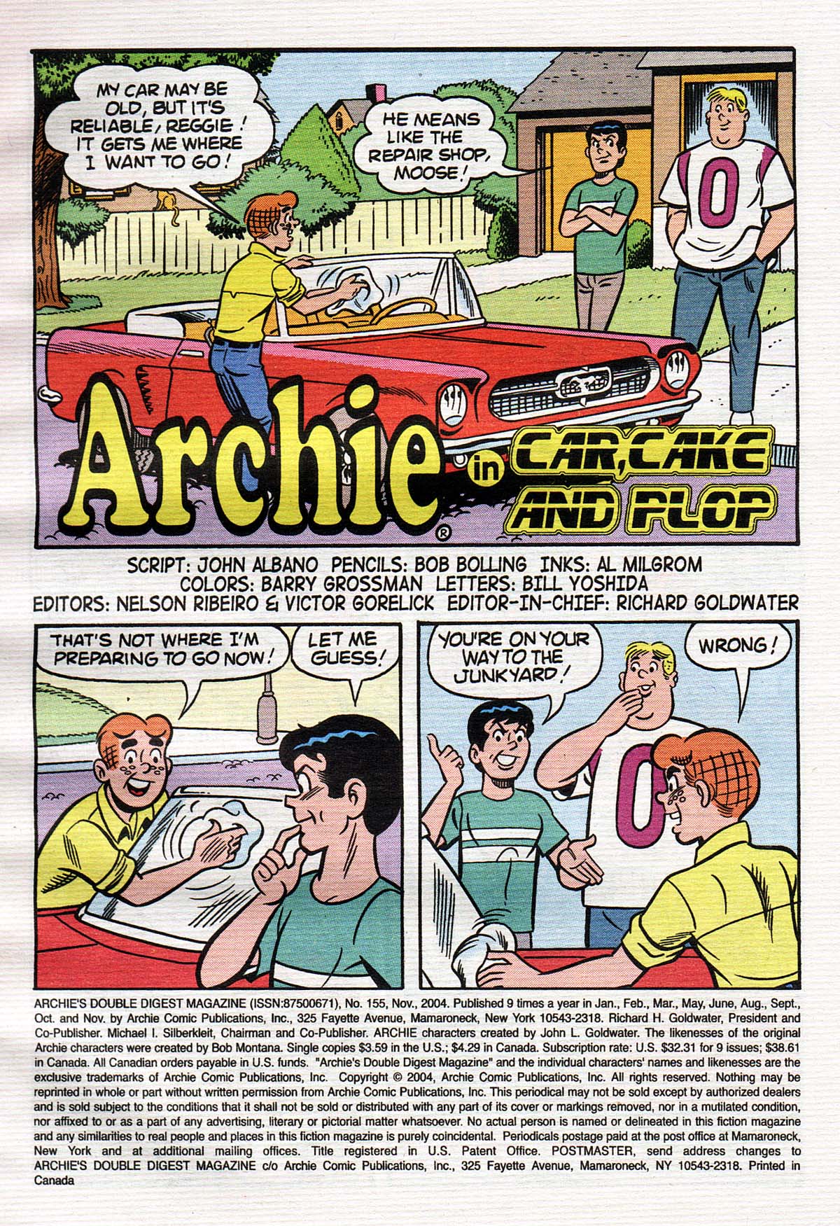 Read online Archie's Double Digest Magazine comic -  Issue #155 - 3