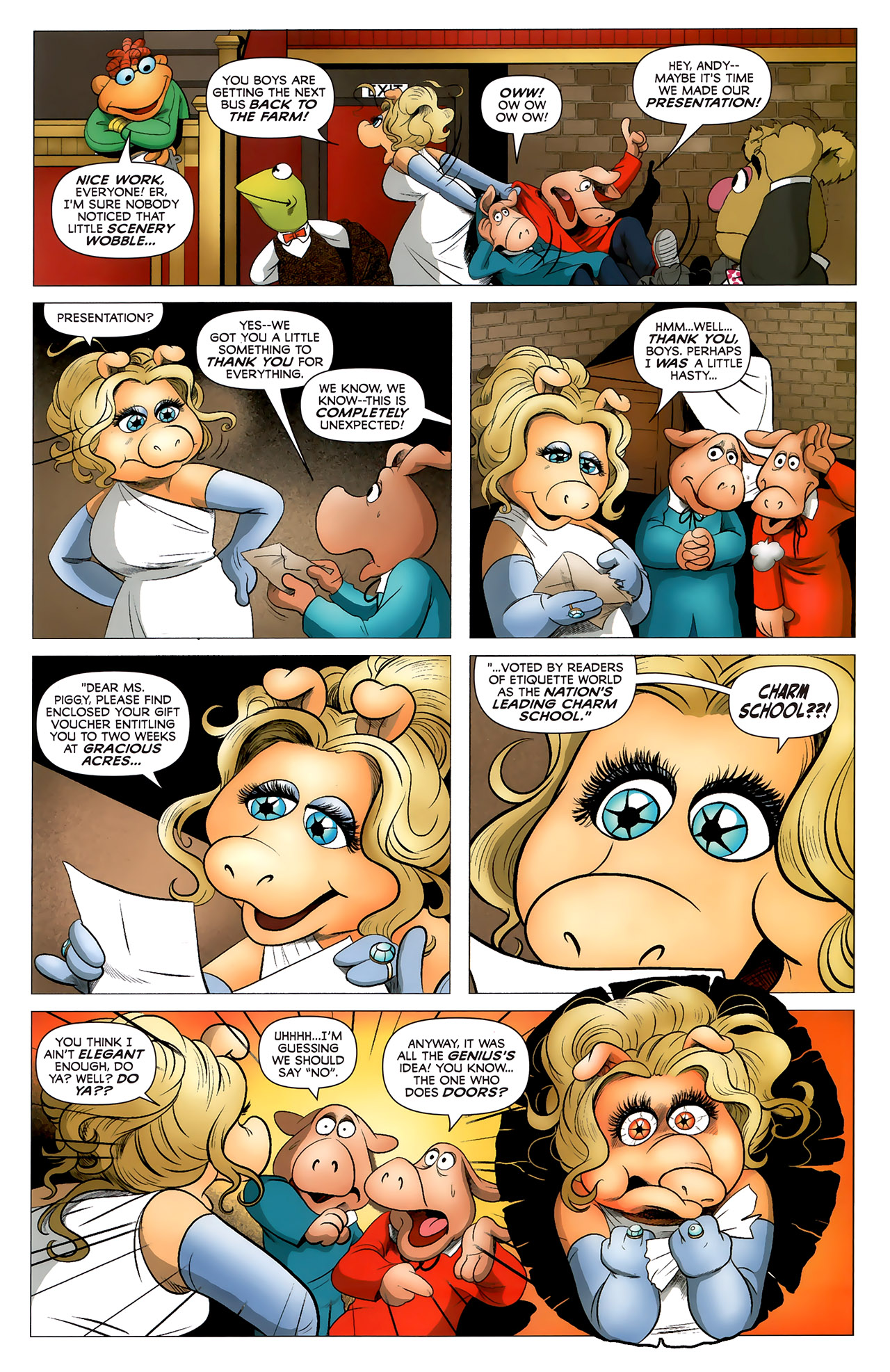 Read online The Muppet Show: The Comic Book comic -  Issue #5 - 23