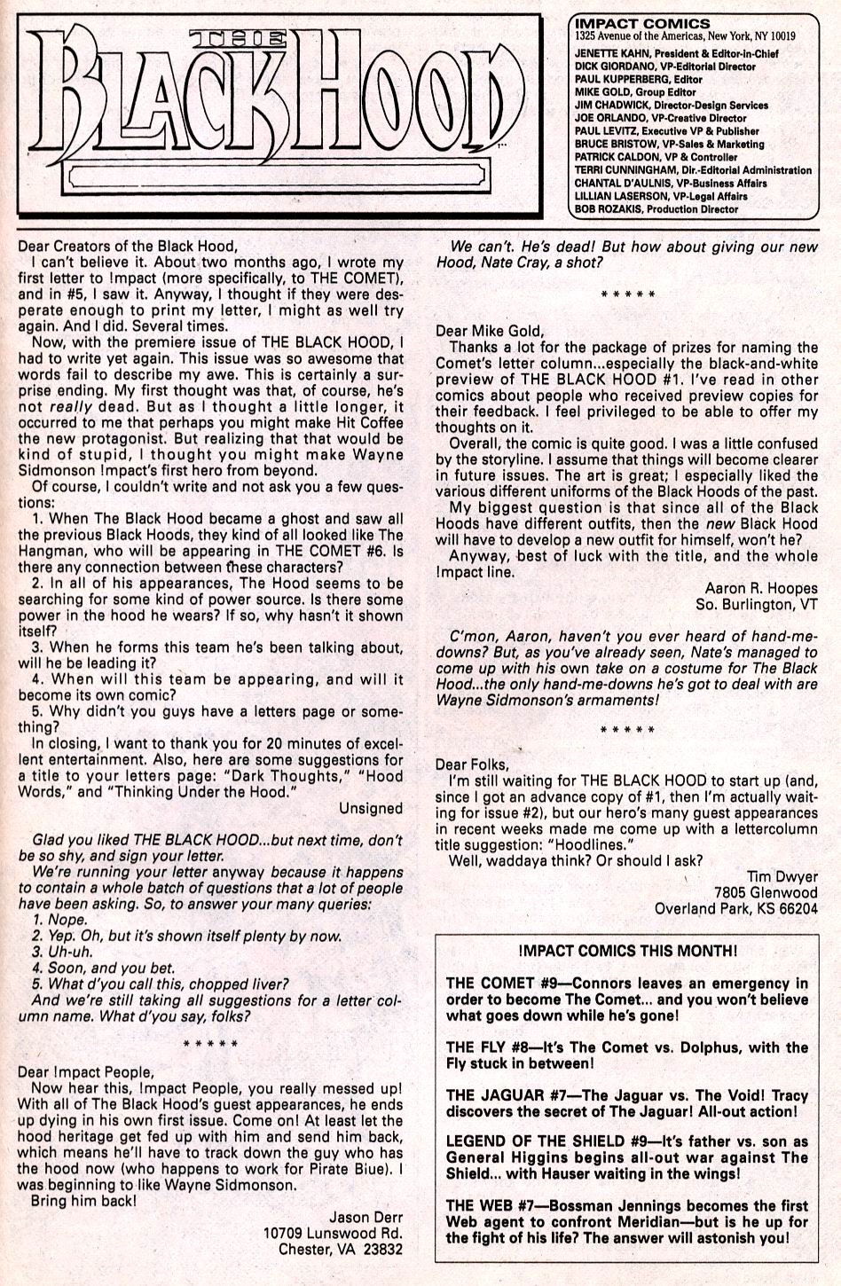 Read online The Black Hood (1991) comic -  Issue #4 - 24