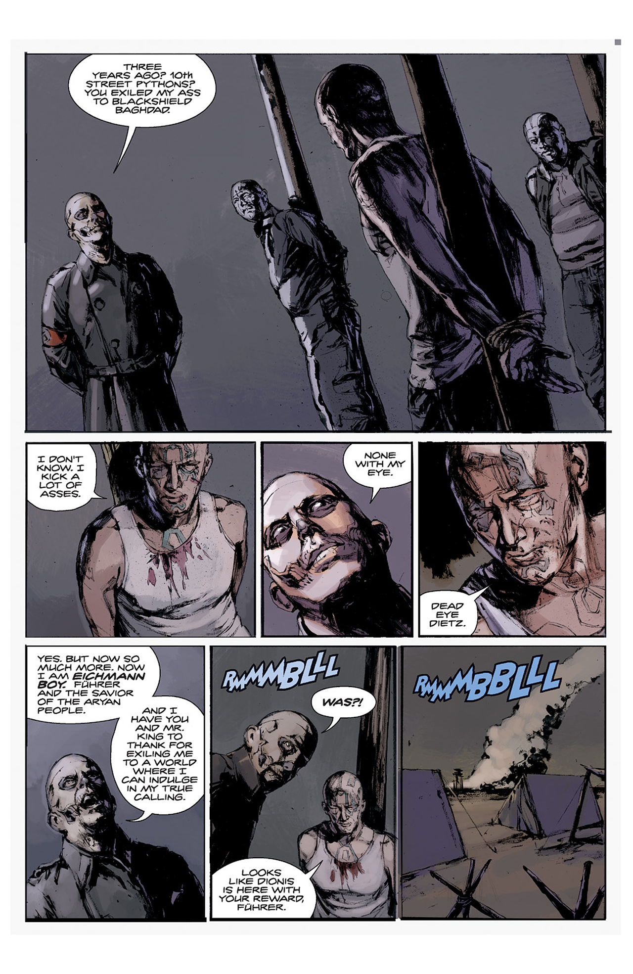 Read online Exile to Babylon comic -  Issue #3 - 9