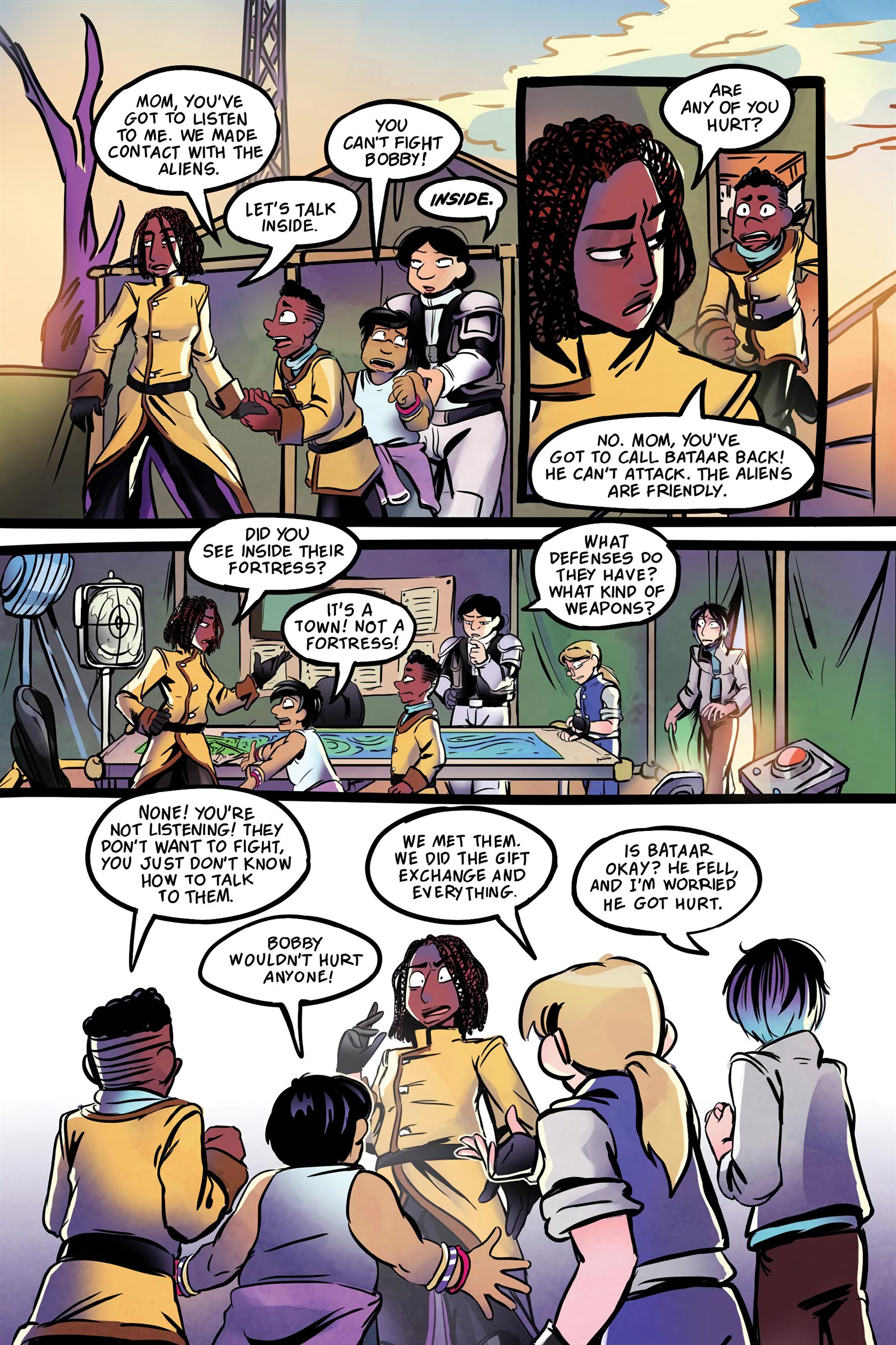 Read online Cosmic Cadets: Contact! comic -  Issue # TPB (Part 2) - 24