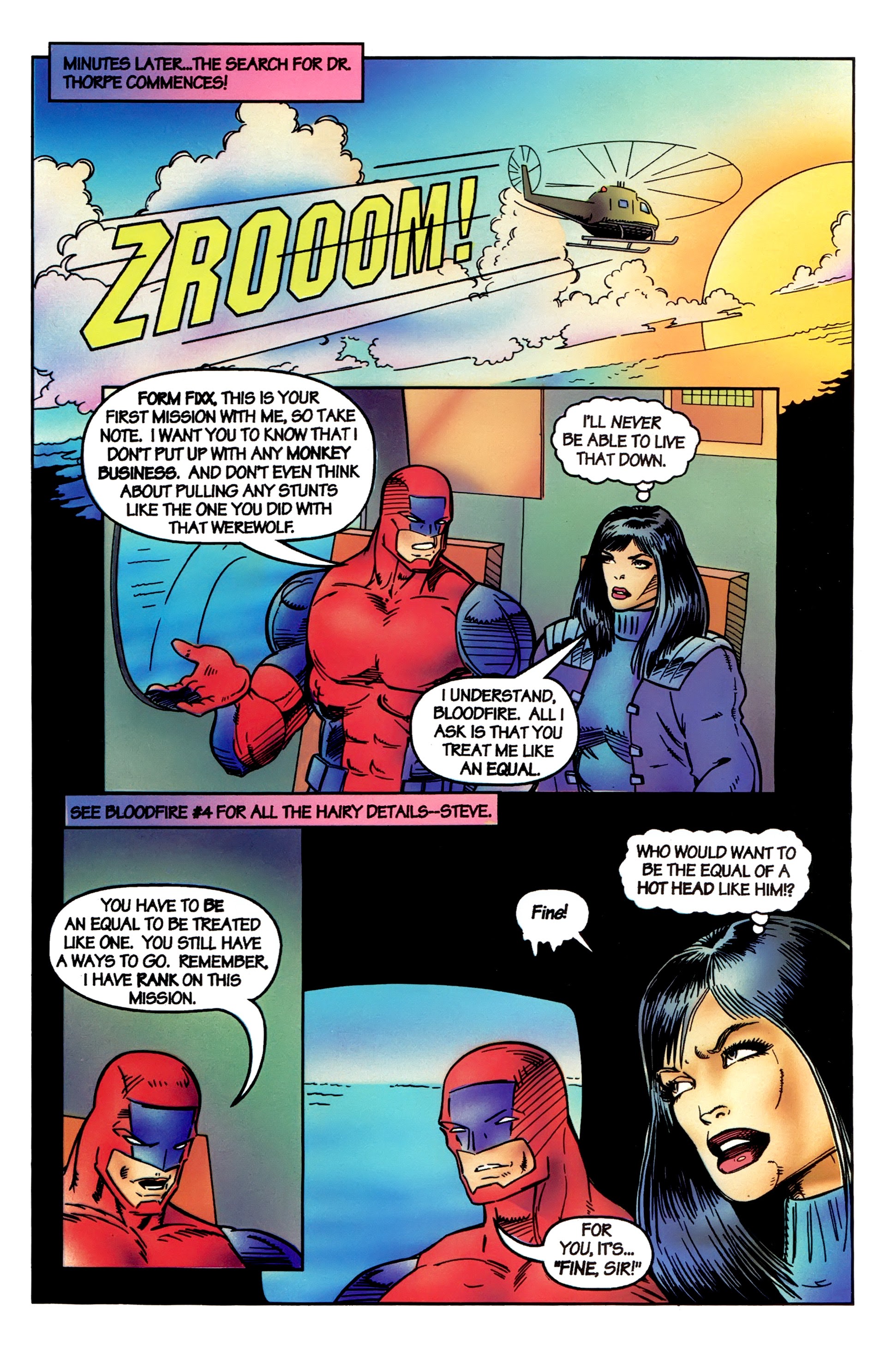 Read online Bloodfire comic -  Issue #10 - 21