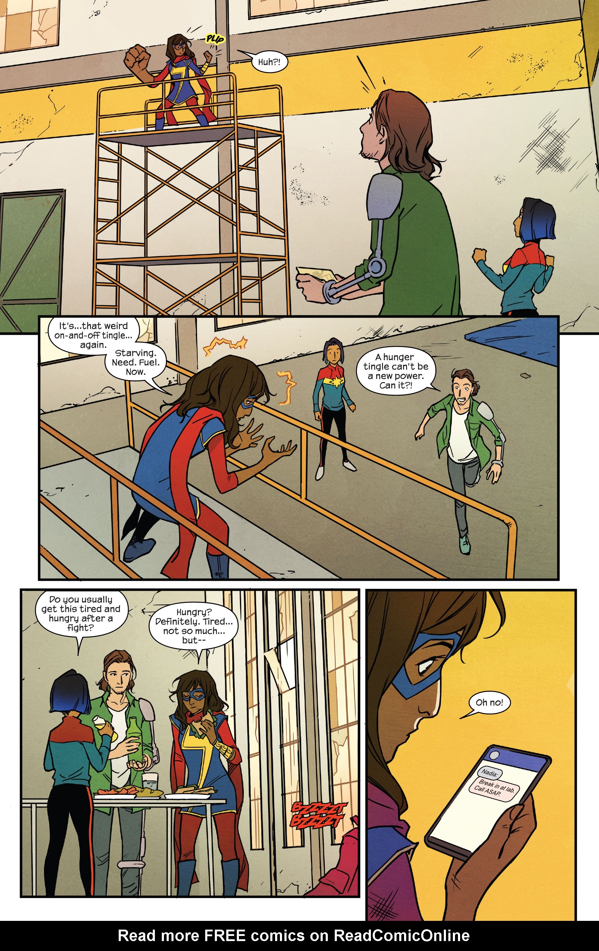 Read online Ms. Marvel: Beyond the Limit comic -  Issue #3 - 18