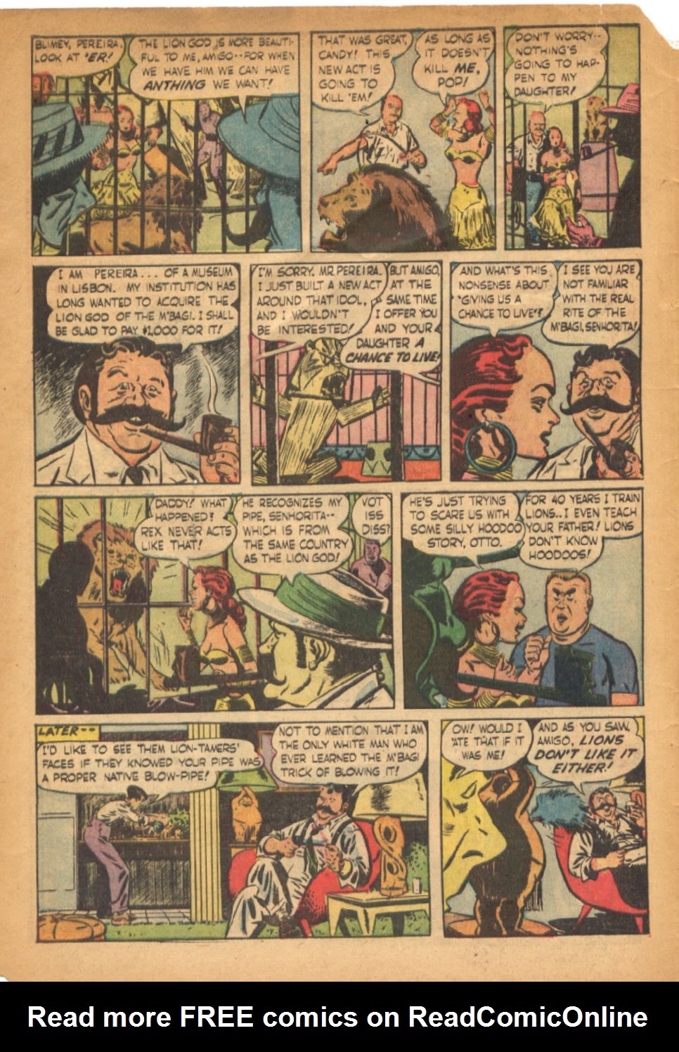 Read online The Saint (1947) comic -  Issue #12 - 4
