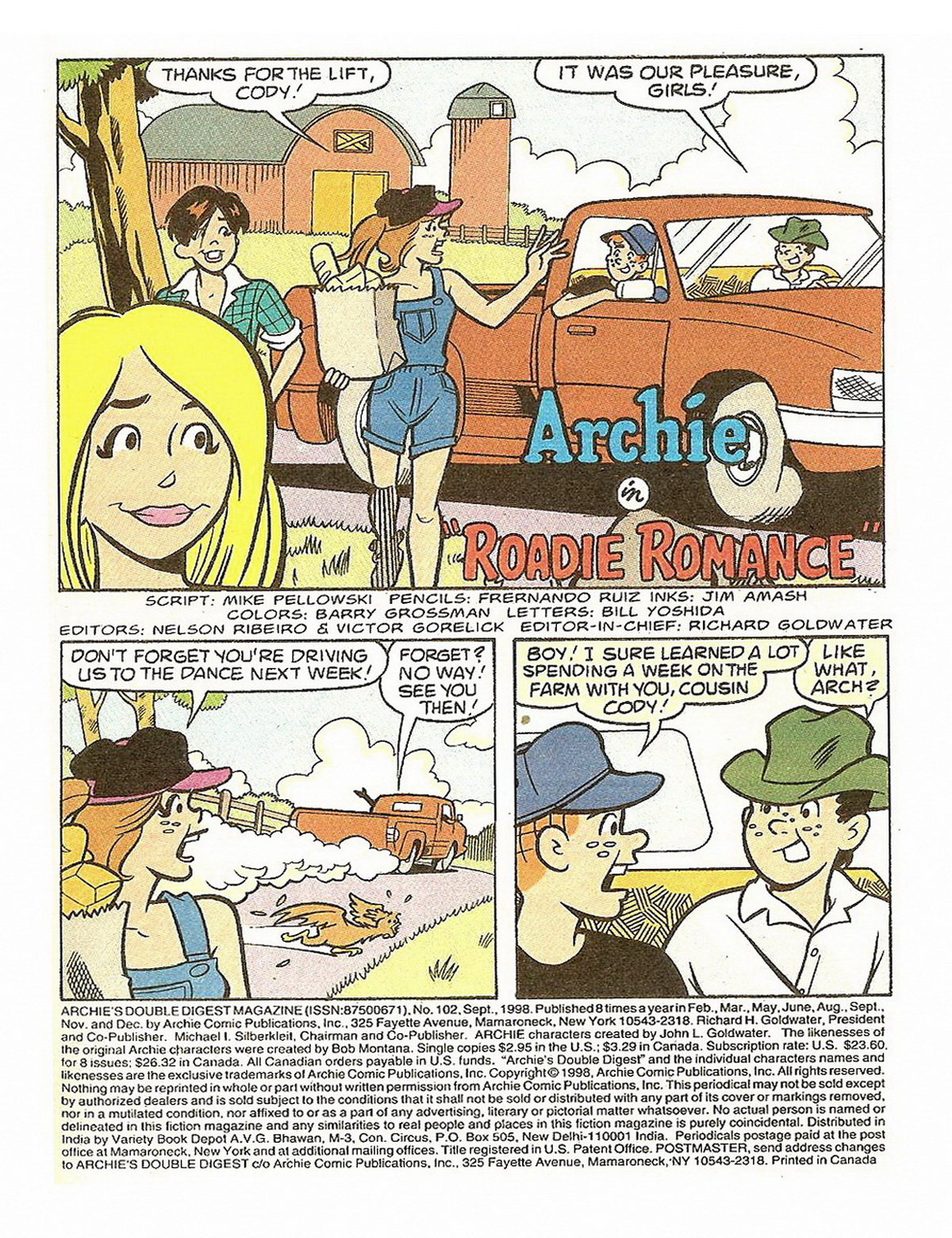 Read online Archie's Double Digest Magazine comic -  Issue #102 - 3
