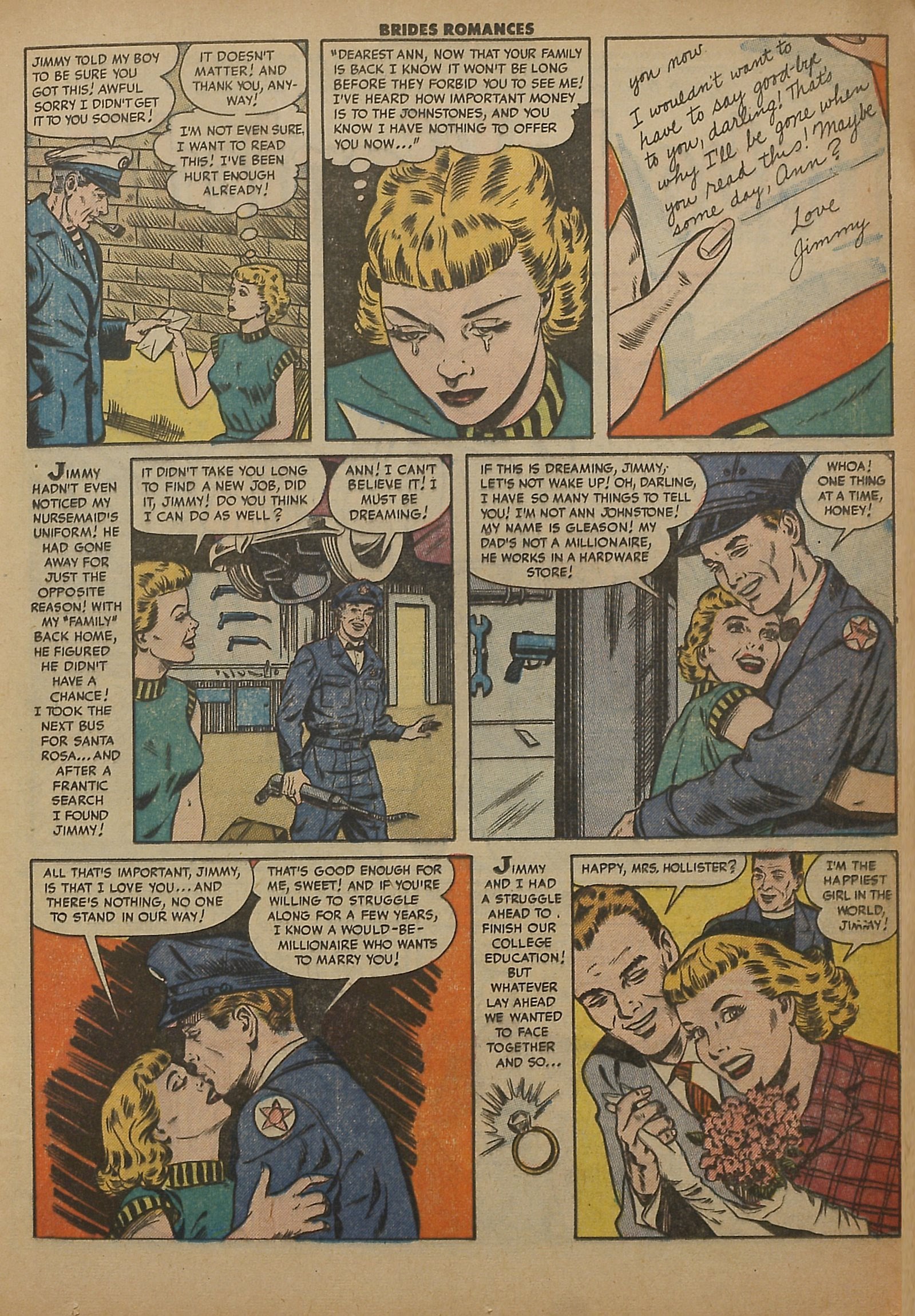 Read online Brides Romances comic -  Issue #1 - 17
