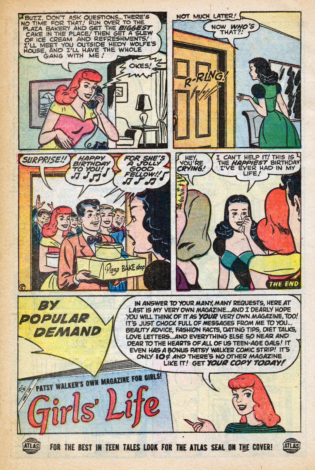 Read online Patsy and her Pals comic -  Issue #5 - 16
