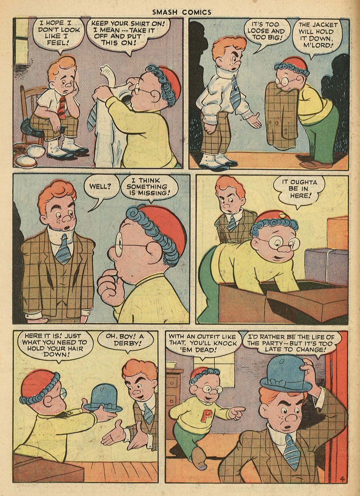 Read online Smash Comics comic -  Issue #63 - 18