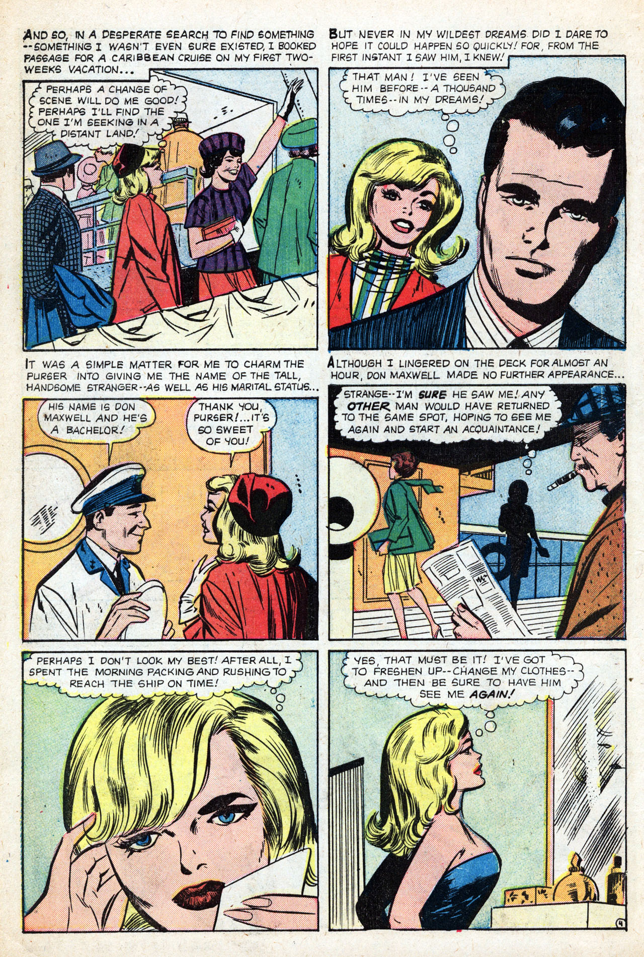 Read online Love Romances comic -  Issue #105 - 6