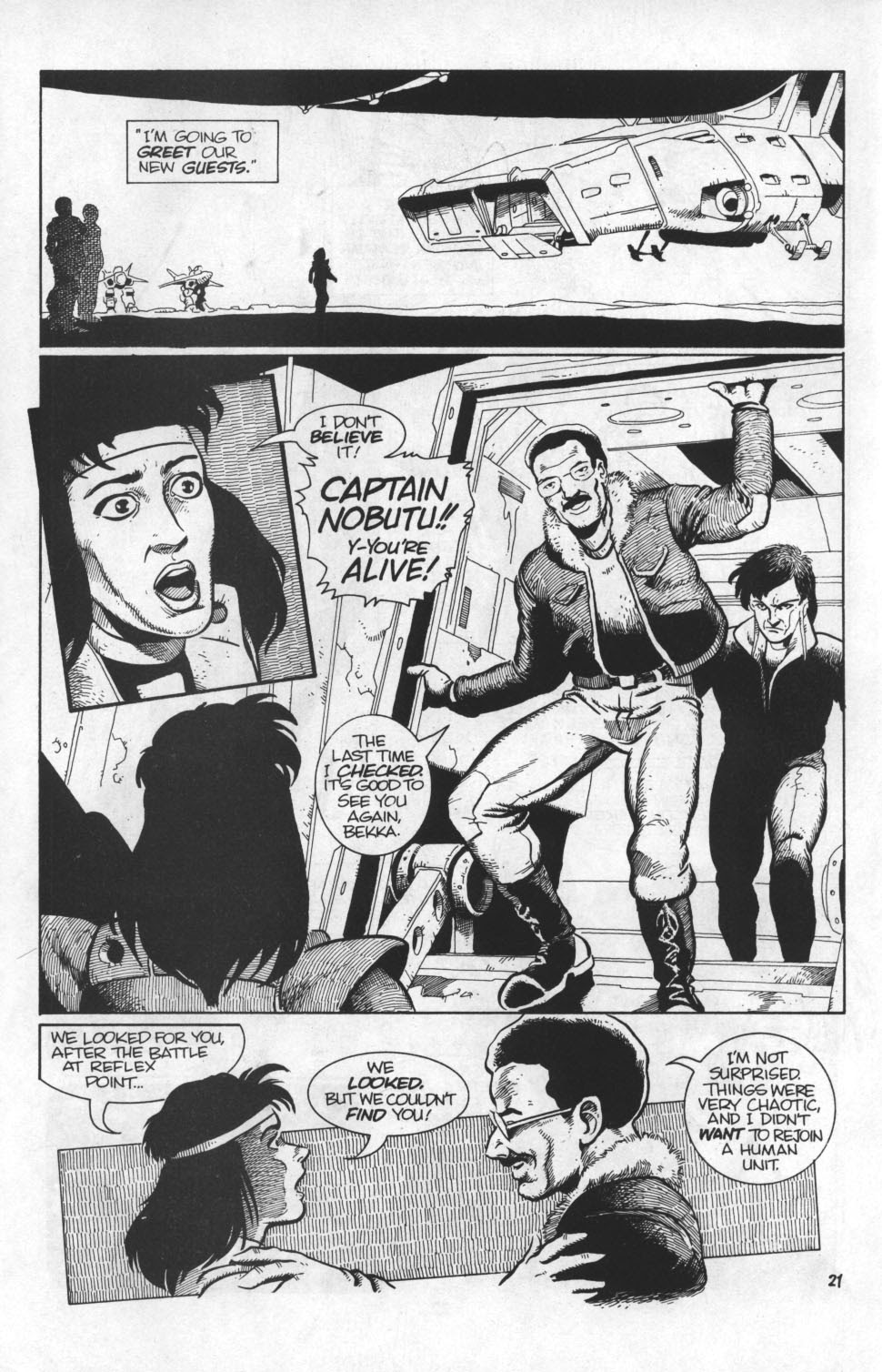 Read online Robotech: Invid War comic -  Issue #10 - 23