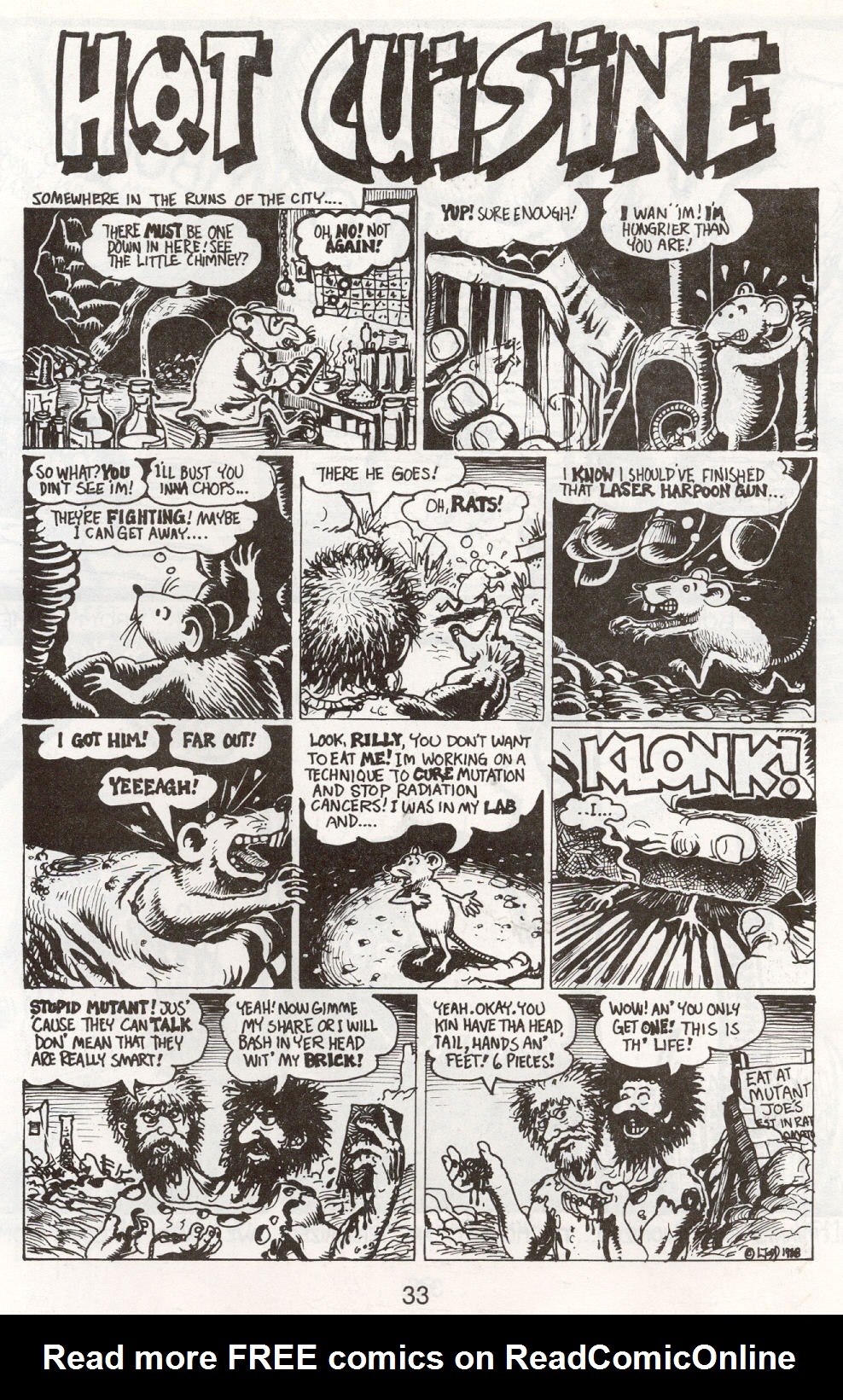 Read online Rip Off Comix comic -  Issue #18 - 35