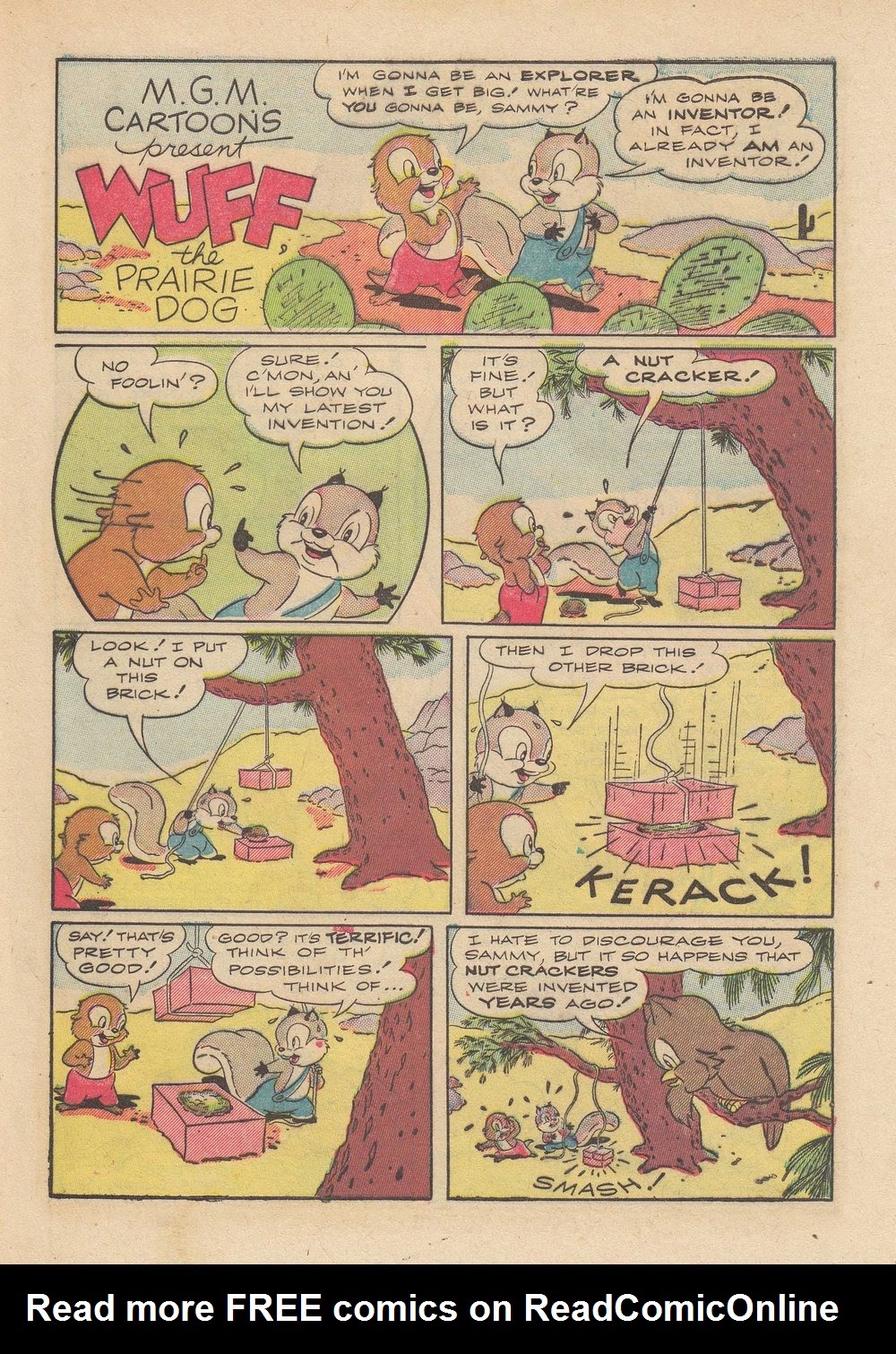 Read online Our Gang Comics comic -  Issue #31 - 45