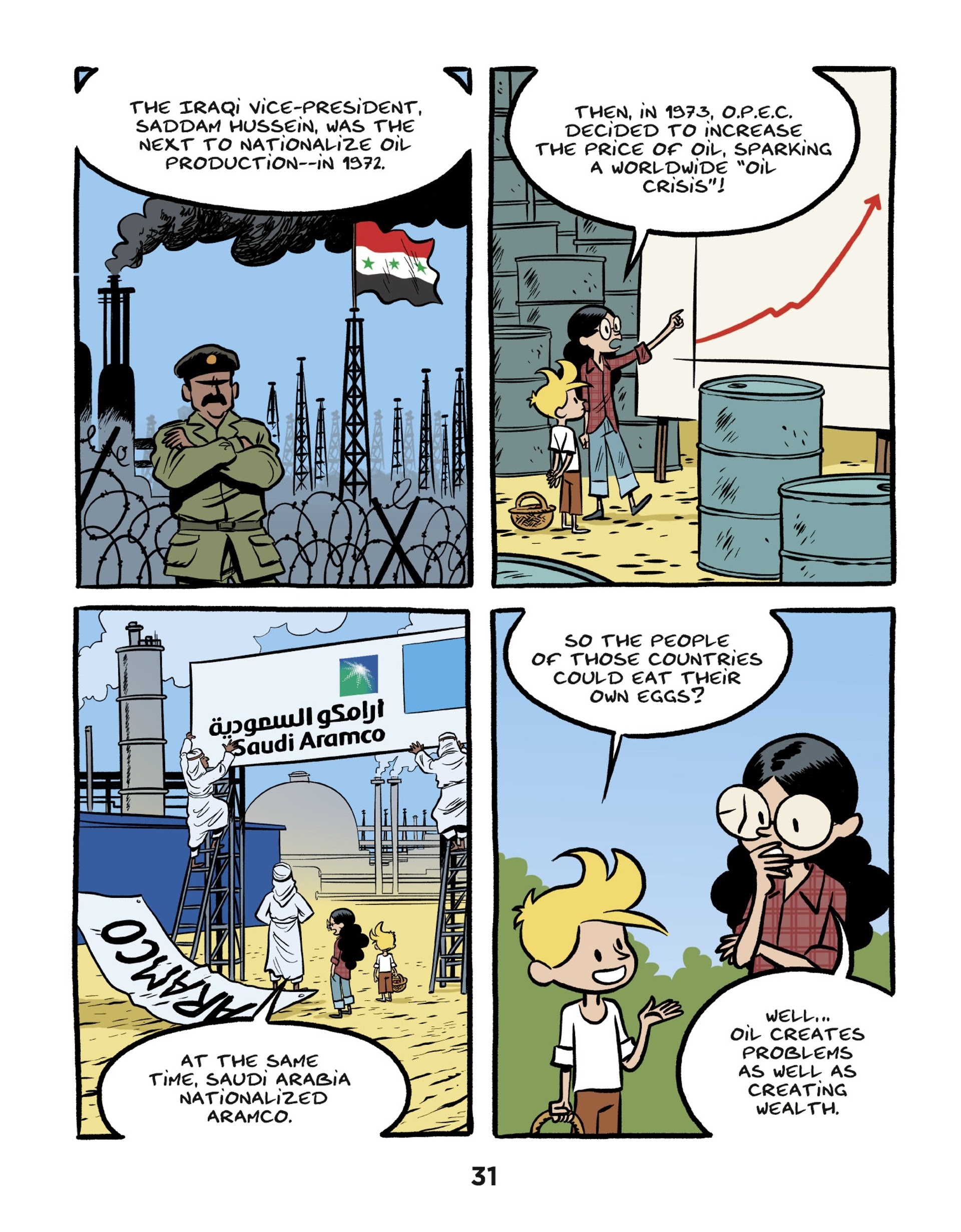 Read online On The History Trail With Ariane & Nino comic -  Issue #4 - 31