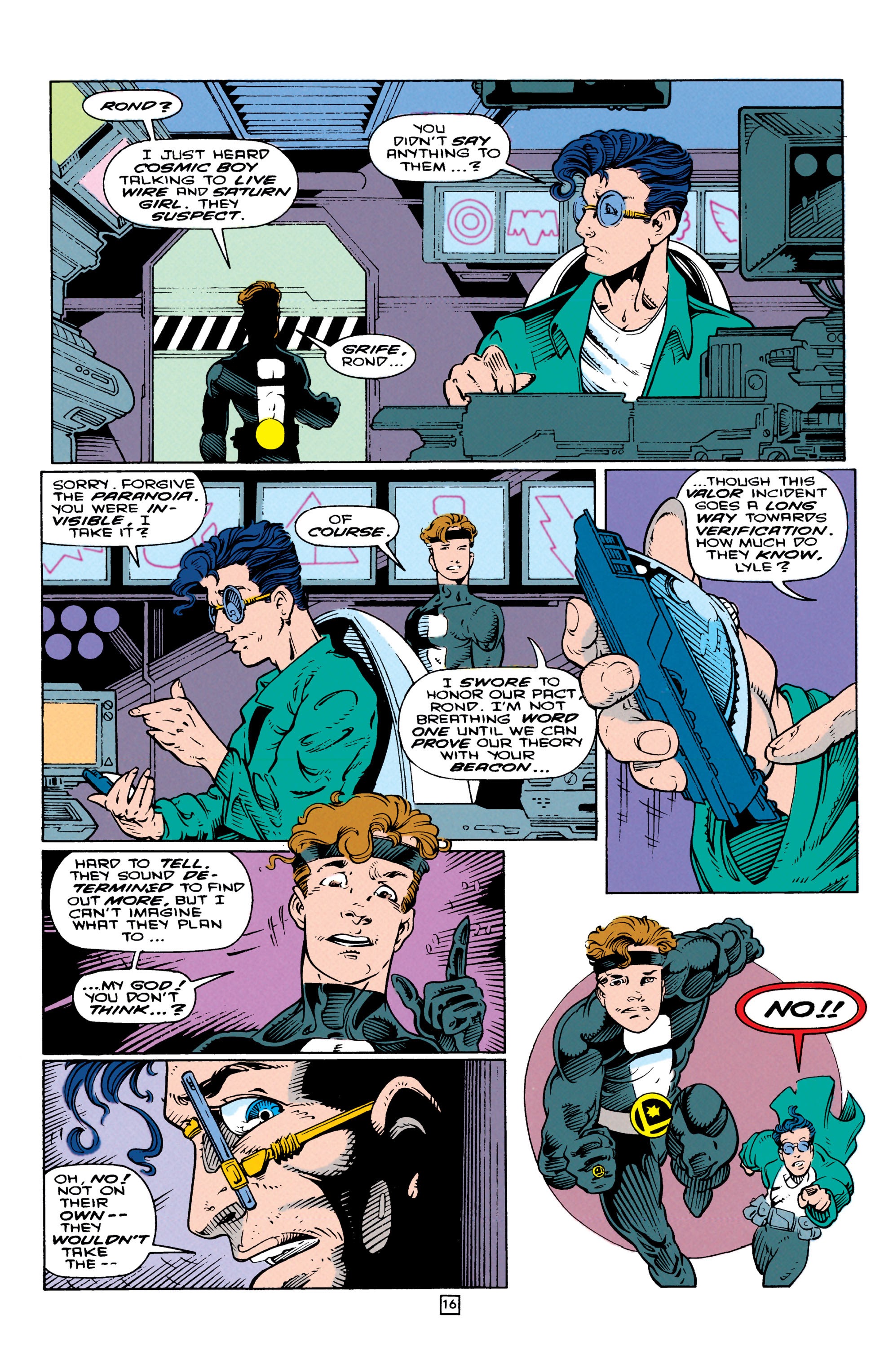 Read online Legionnaires comic -  Issue #16 - 17