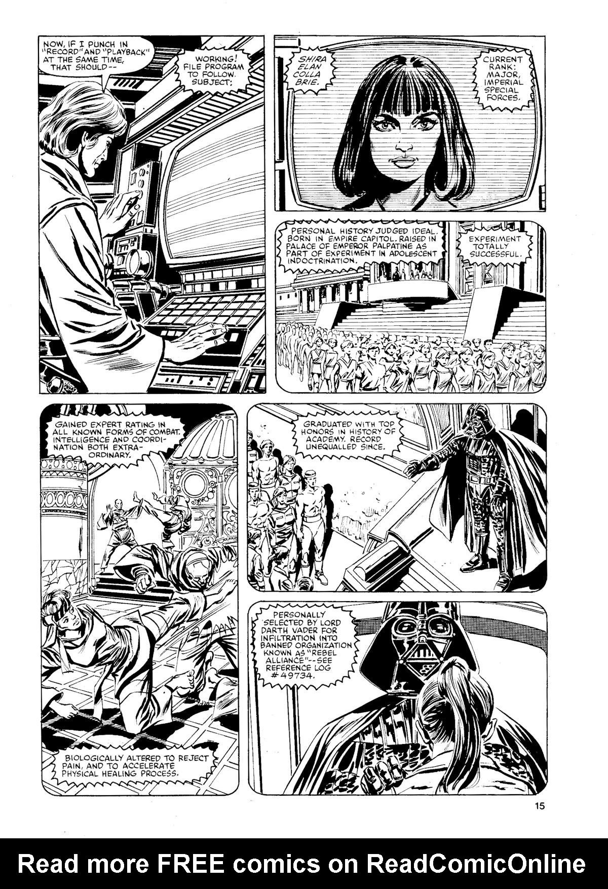 Read online Star Wars Weekly comic -  Issue #163 - 15