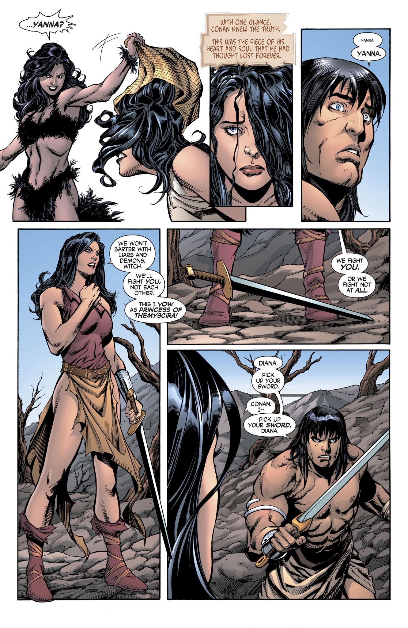 Read online Wonder Woman/Conan comic -  Issue #5 - 19