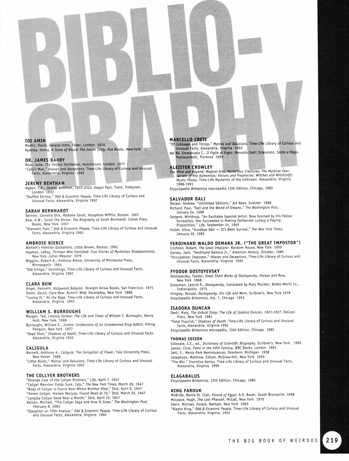 Read online The Big Book of... comic -  Issue # TPB Weirdos - 220