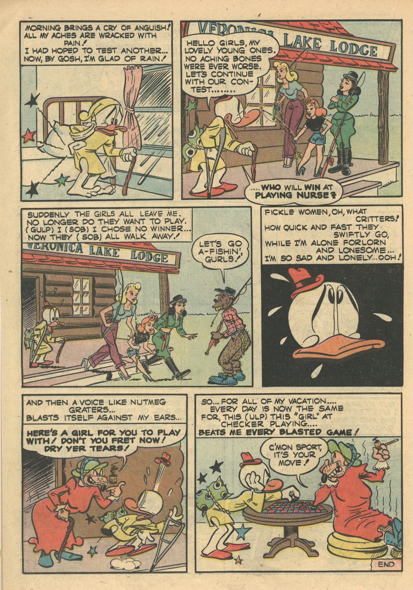 Read online Super Duck Comics comic -  Issue #32 - 32