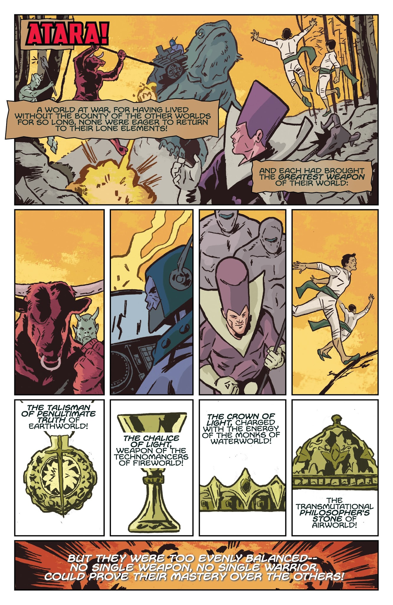 Read online Swordquest comic -  Issue #2 - 4
