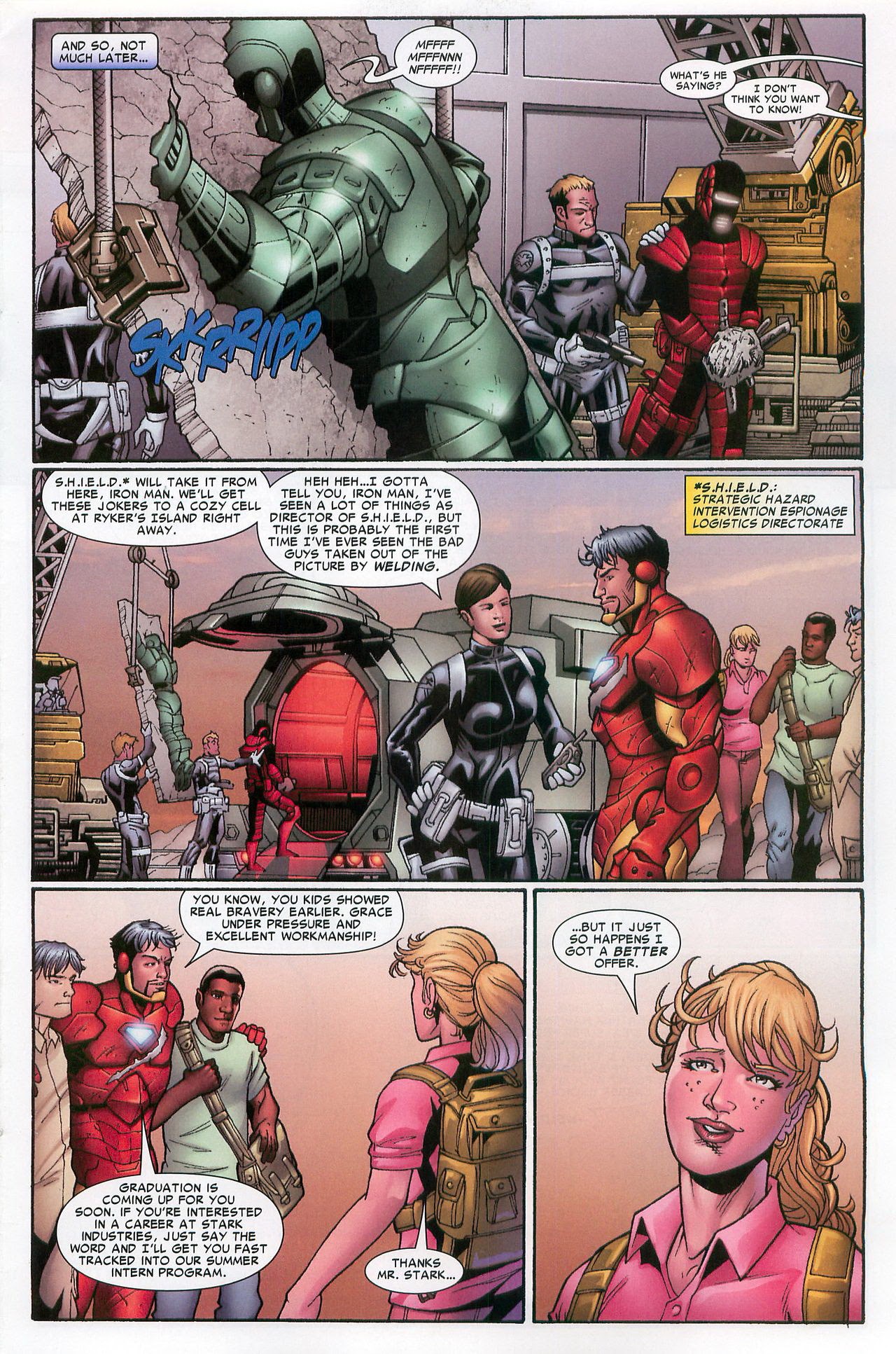 Read online American Welding Society Iron Man Special comic -  Issue # Full - 17