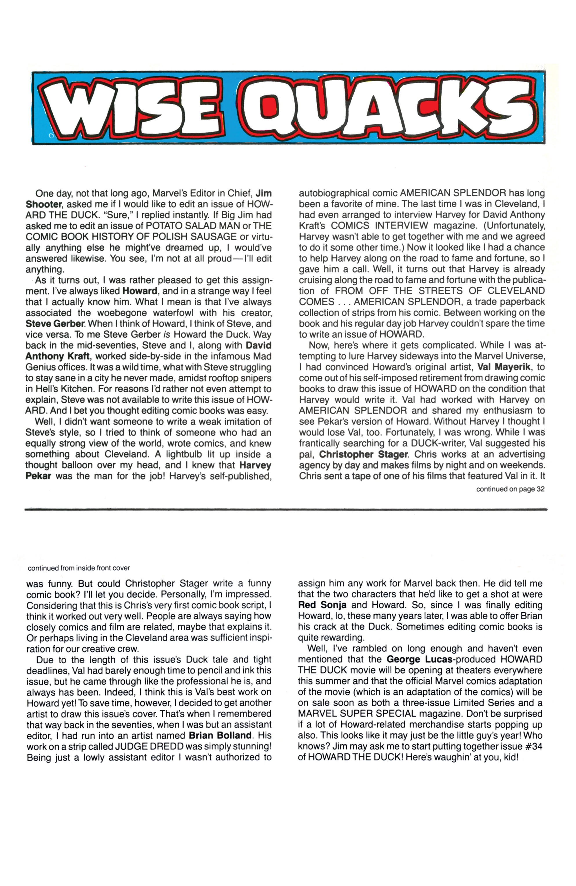 Read online Howard The Duck: The Complete Collection comic -  Issue # TPB 4 (Part 3) - 13