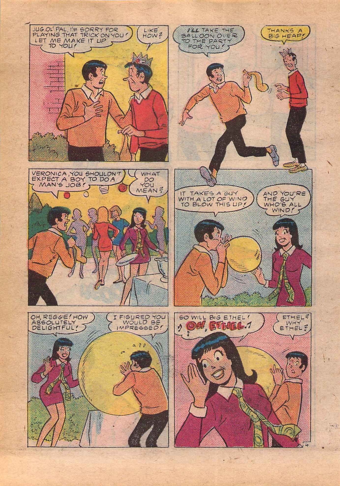 Read online Archie's Double Digest Magazine comic -  Issue #34 - 210