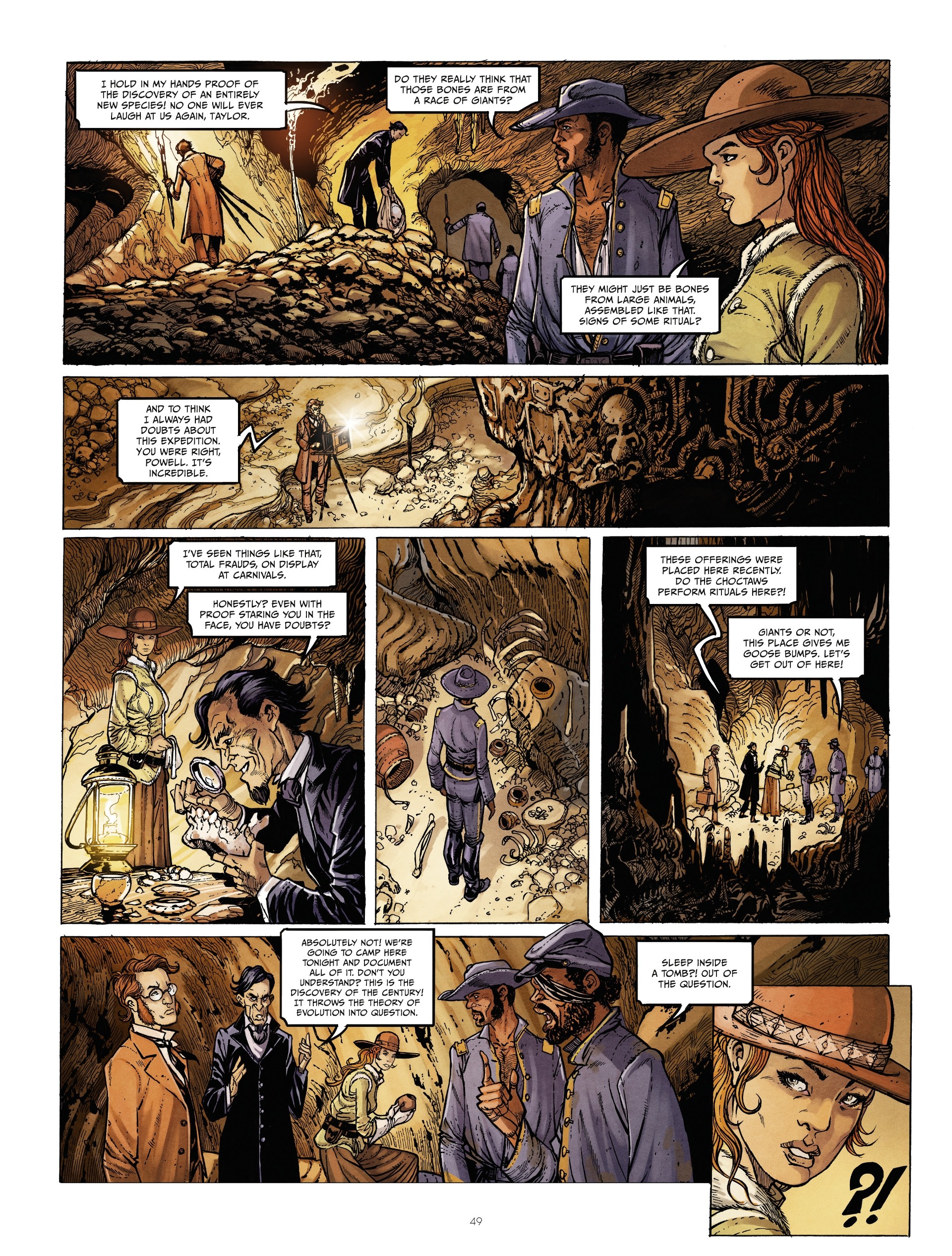 Read online Nephilim: On the Trail of the Ancients comic -  Issue # Full - 49