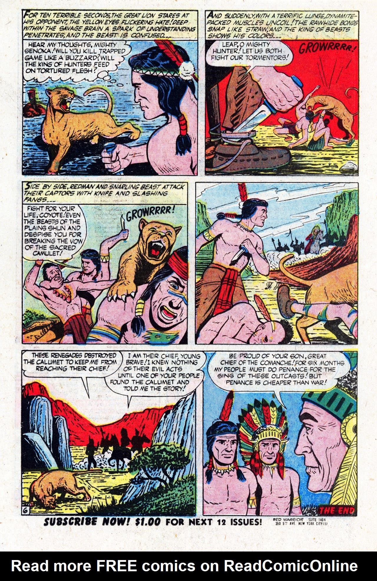 Read online Red Warrior comic -  Issue #3 - 16