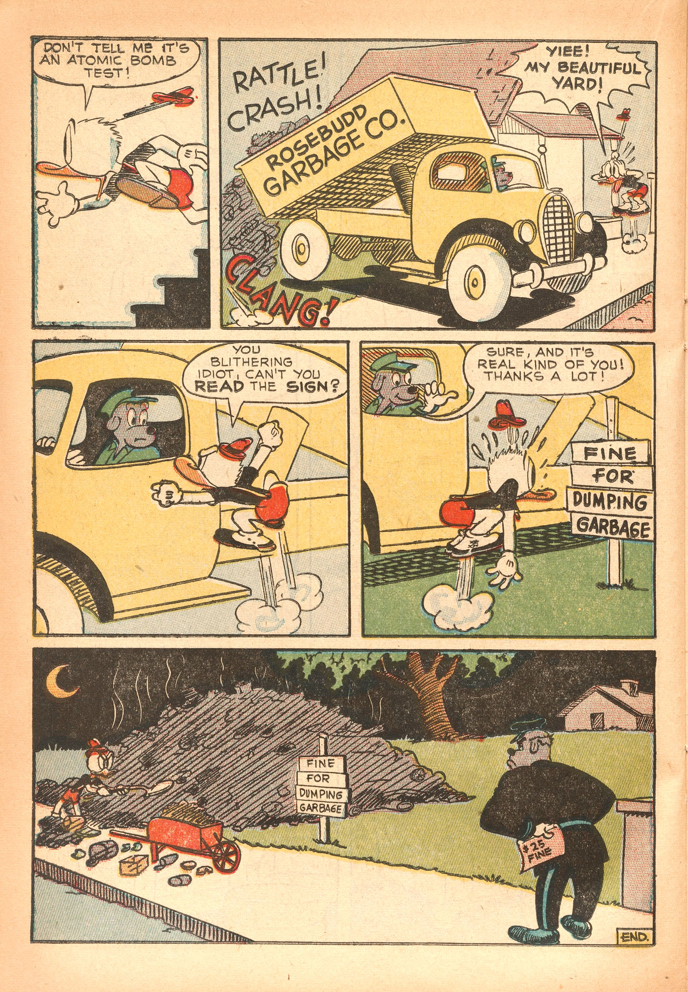 Read online Super Duck Comics comic -  Issue #20 - 30