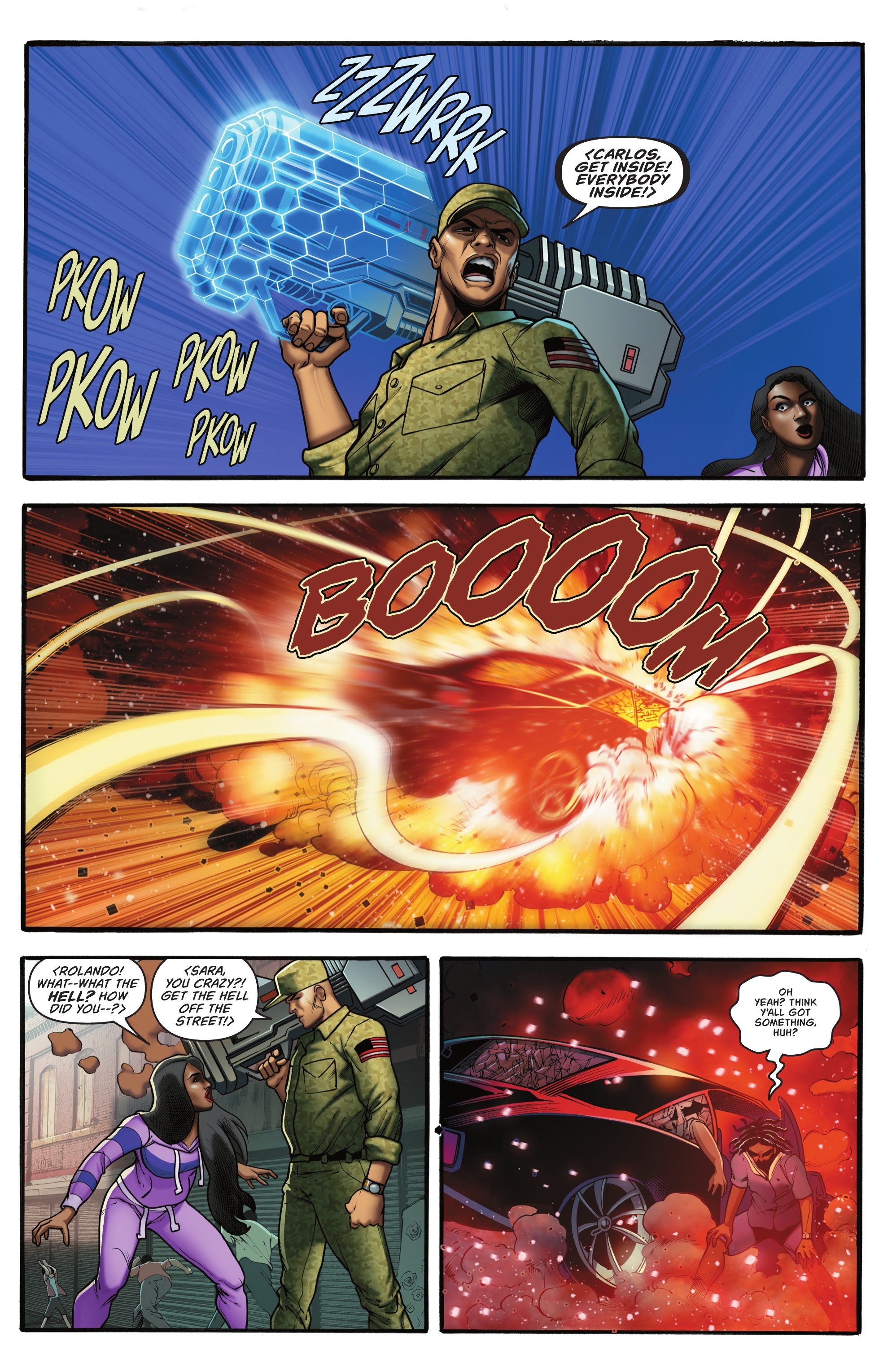Read online Blood Syndicate: Season One comic -  Issue #1 - 21