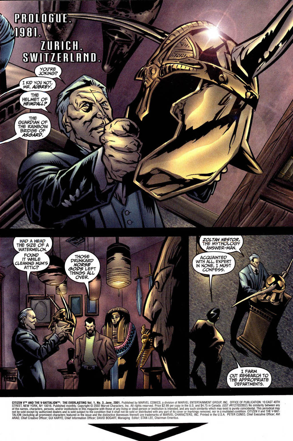 Read online Citizen V and the V-Battalion: The Everlasting comic -  Issue #3 - 2