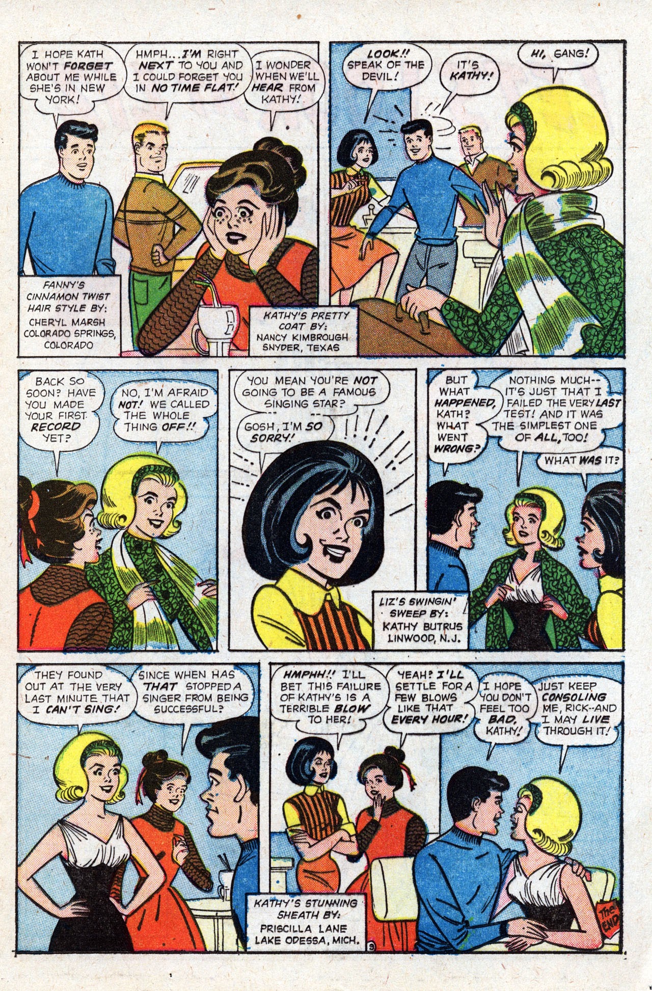 Read online Kathy (1959) comic -  Issue #22 - 13