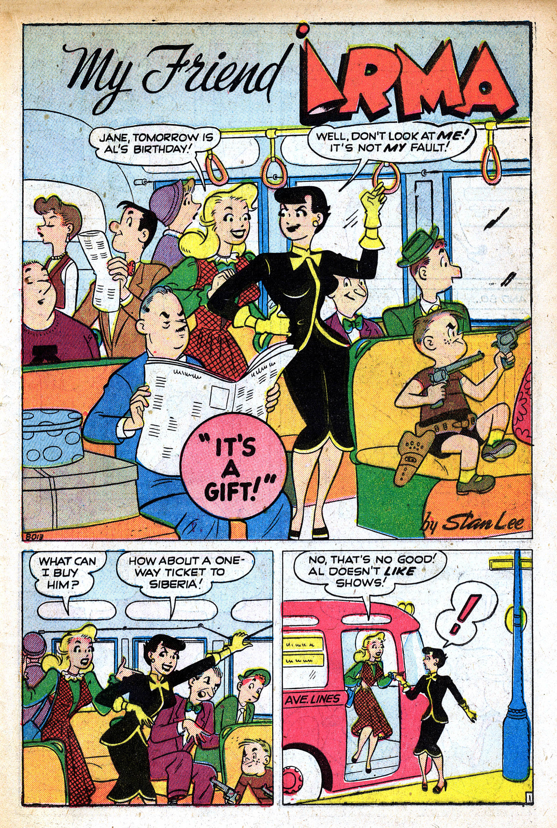 Read online My Friend Irma comic -  Issue #8 - 35