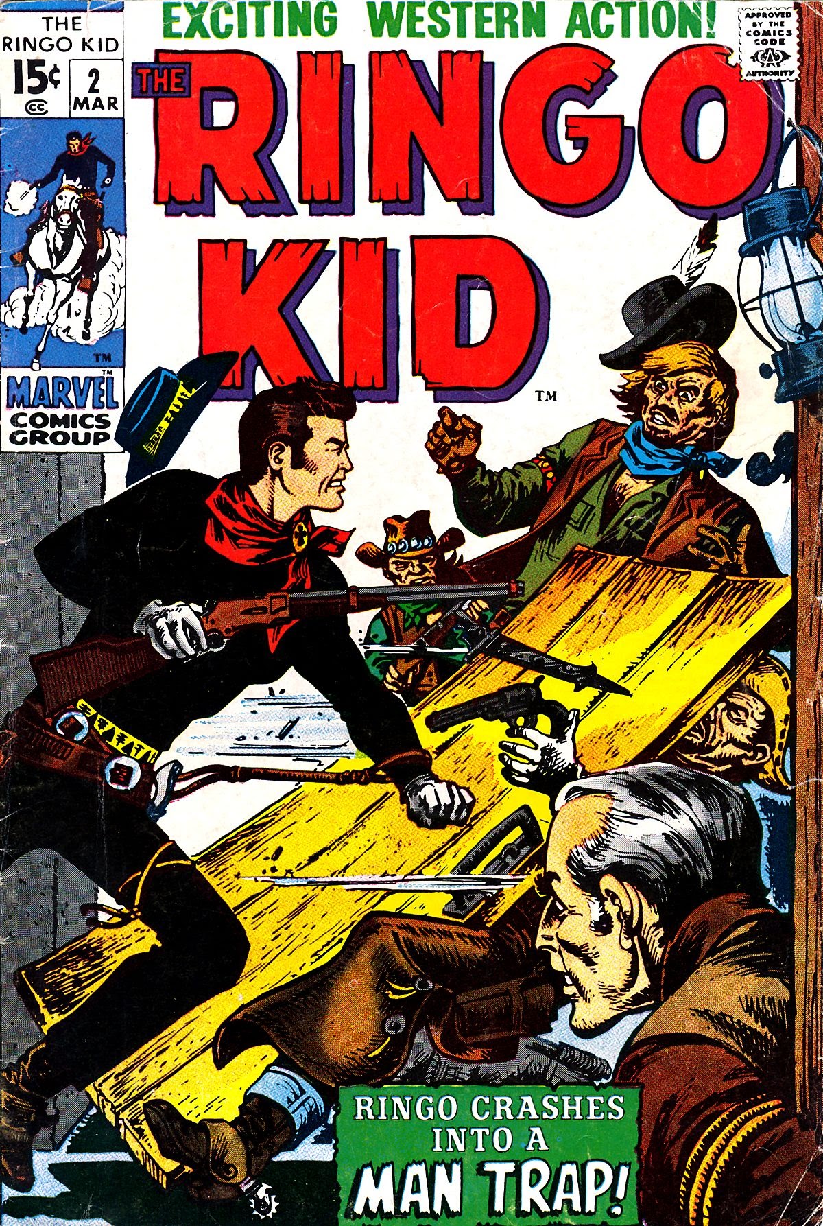 Read online Ringo Kid (1970) comic -  Issue #2 - 1