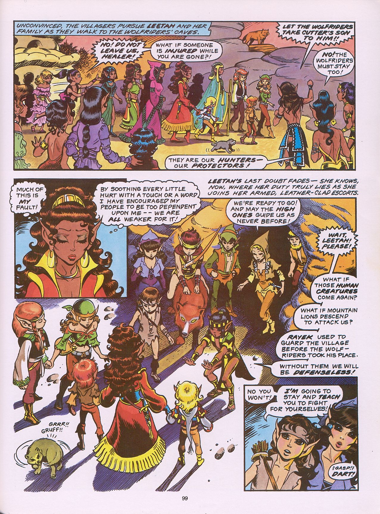 Read online ElfQuest (Starblaze Edition) comic -  Issue # TPB 2 - 109