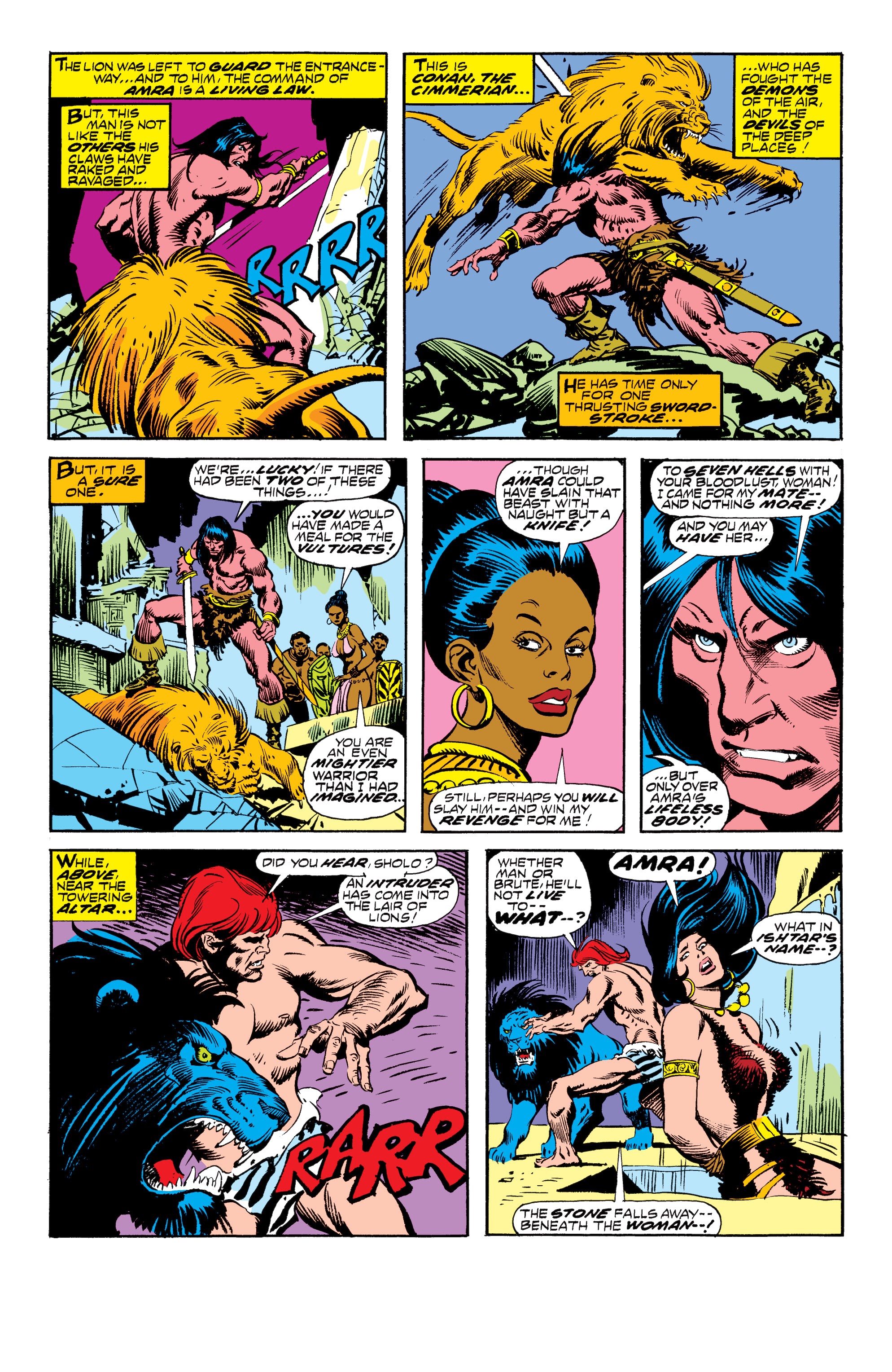 Read online Conan the Barbarian Epic Collection: The Original Marvel Years - Of Once and Future Kings comic -  Issue # TPB (Part 1) - 65