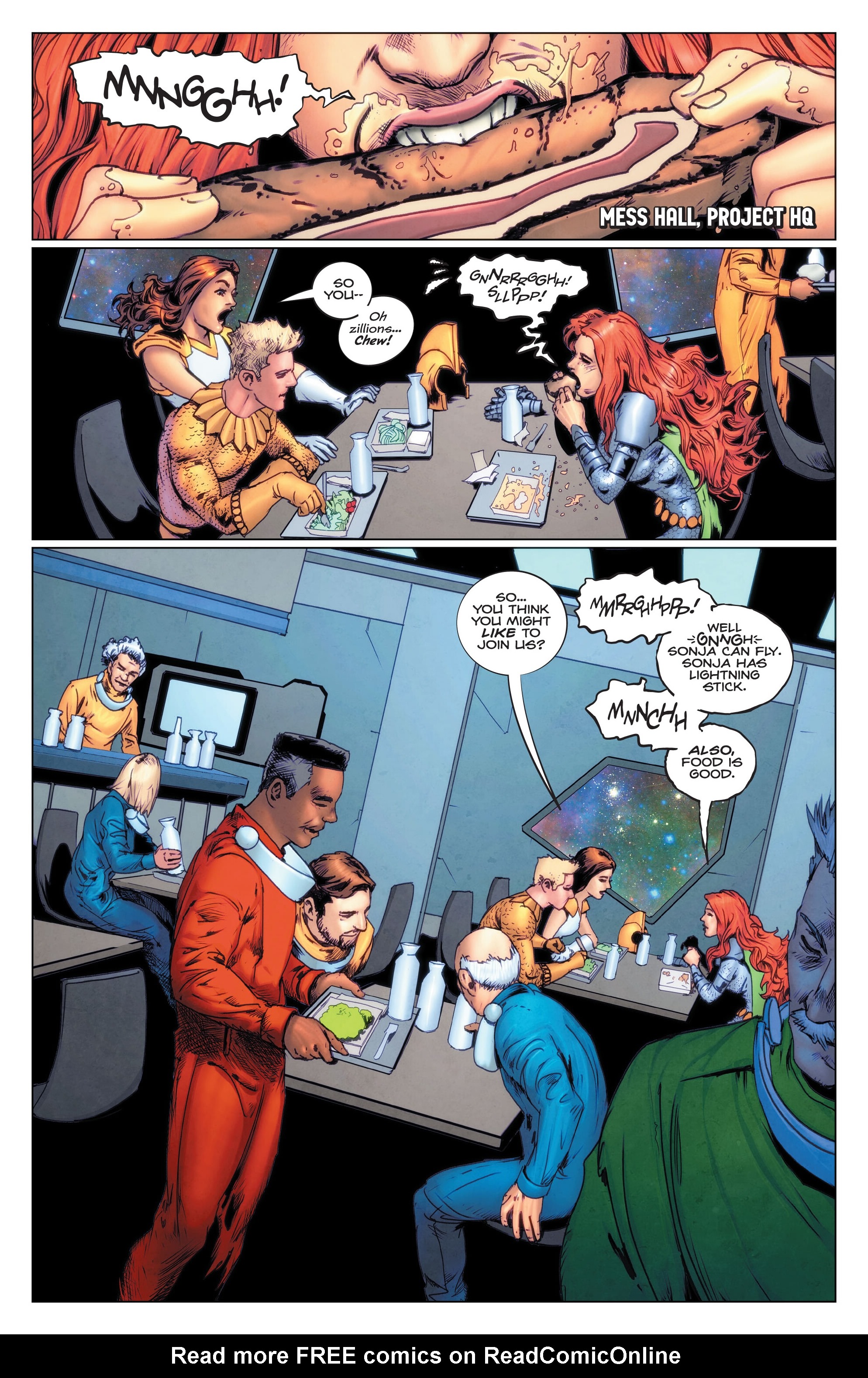 Read online Red Sonja: The Superpowers comic -  Issue # TPB (Part 1) - 91