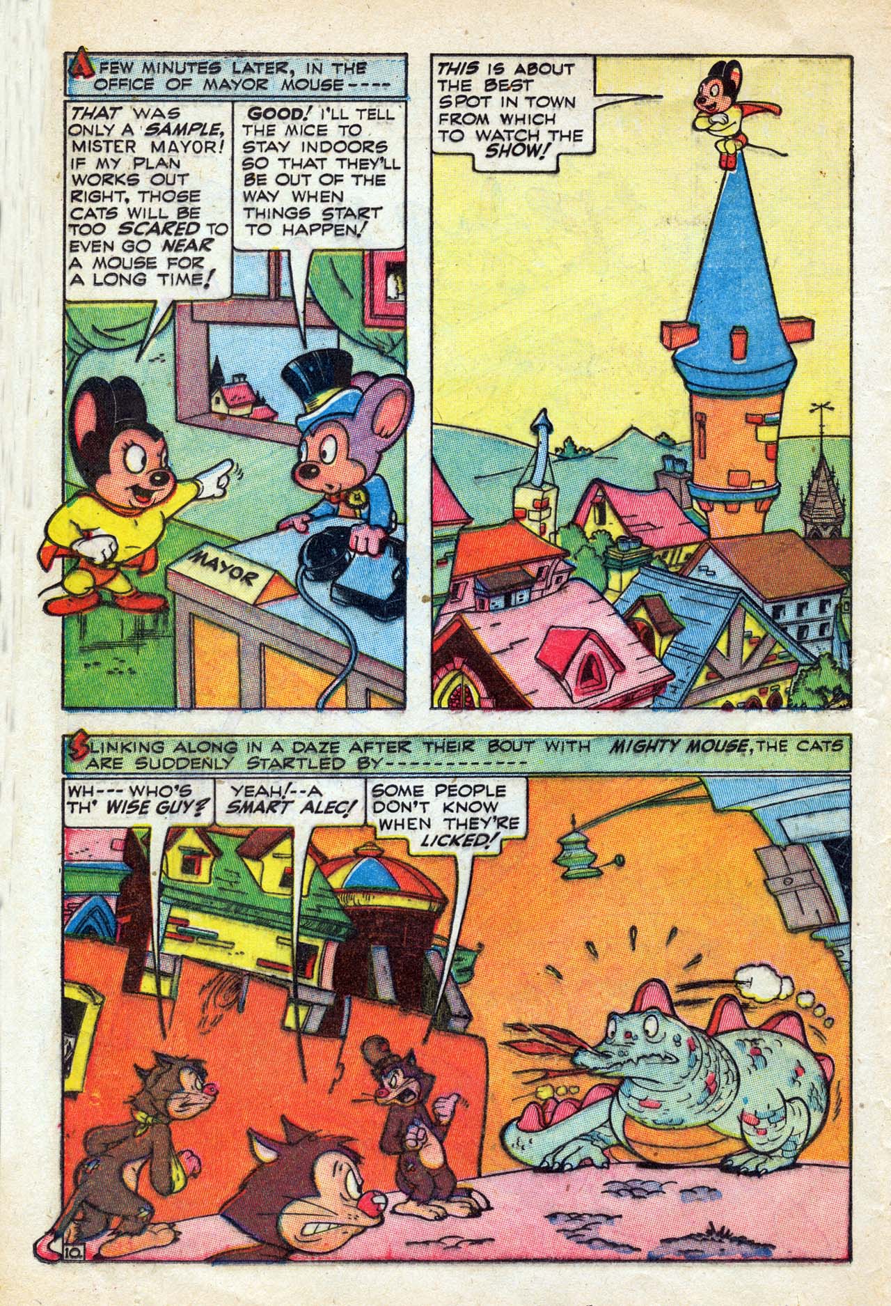Read online Paul Terry's Mighty Mouse Comics comic -  Issue #2 - 12