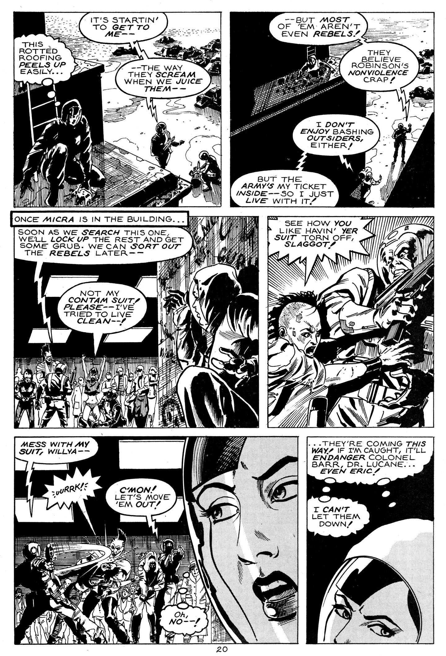Read online MICRA: Mind Controlled Remote Automaton comic -  Issue #6 - 22